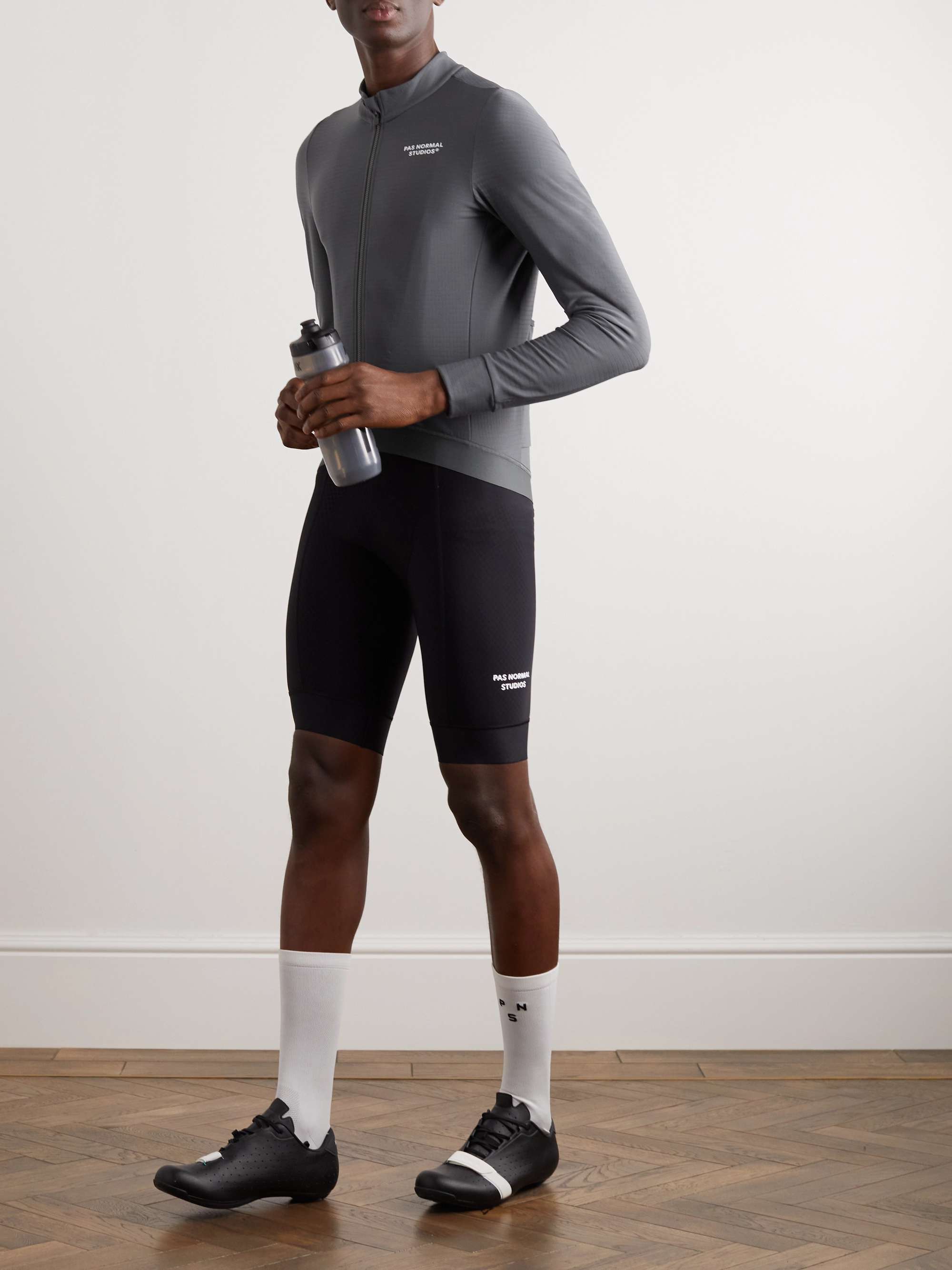 PAS NORMAL STUDIOS Essential Logo-Print Cycling Jersey