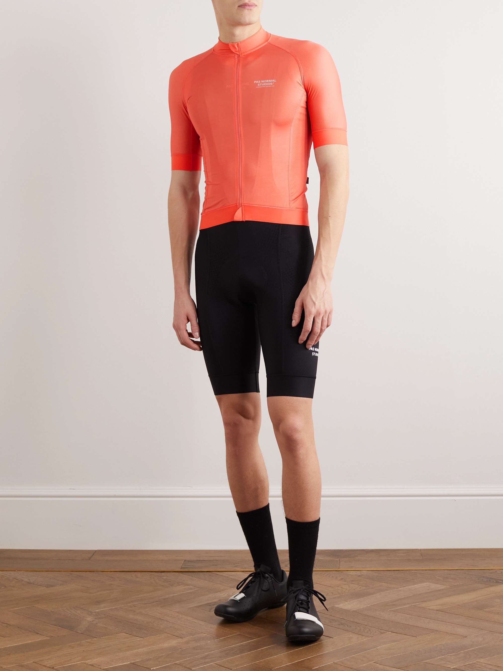 PAS NORMAL STUDIOS Mechanism Logo-Print Cycling Jersey