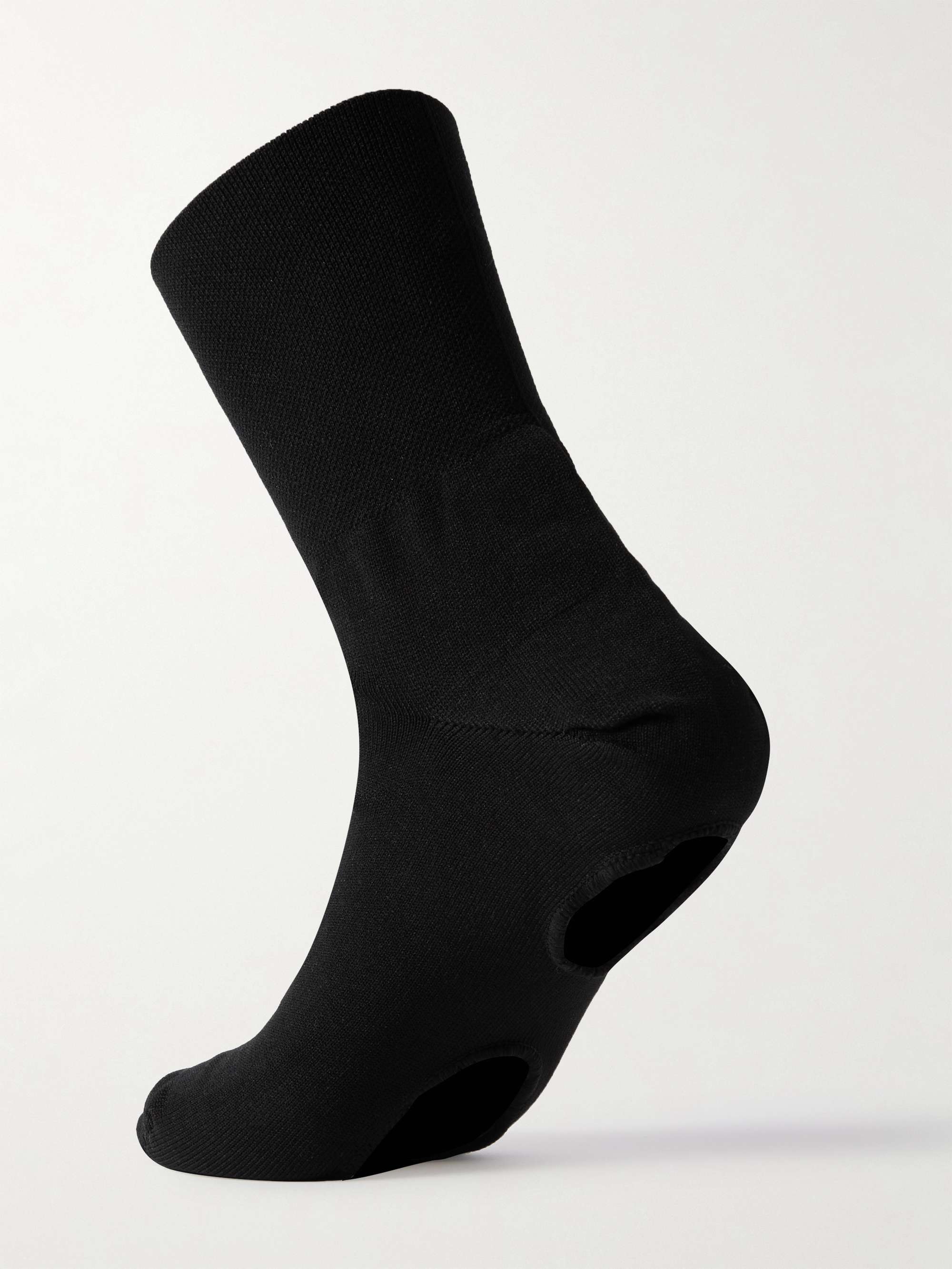 PAS NORMAL STUDIOS Logo-Jacquard Stretch-Jersey Cycling Oversocks