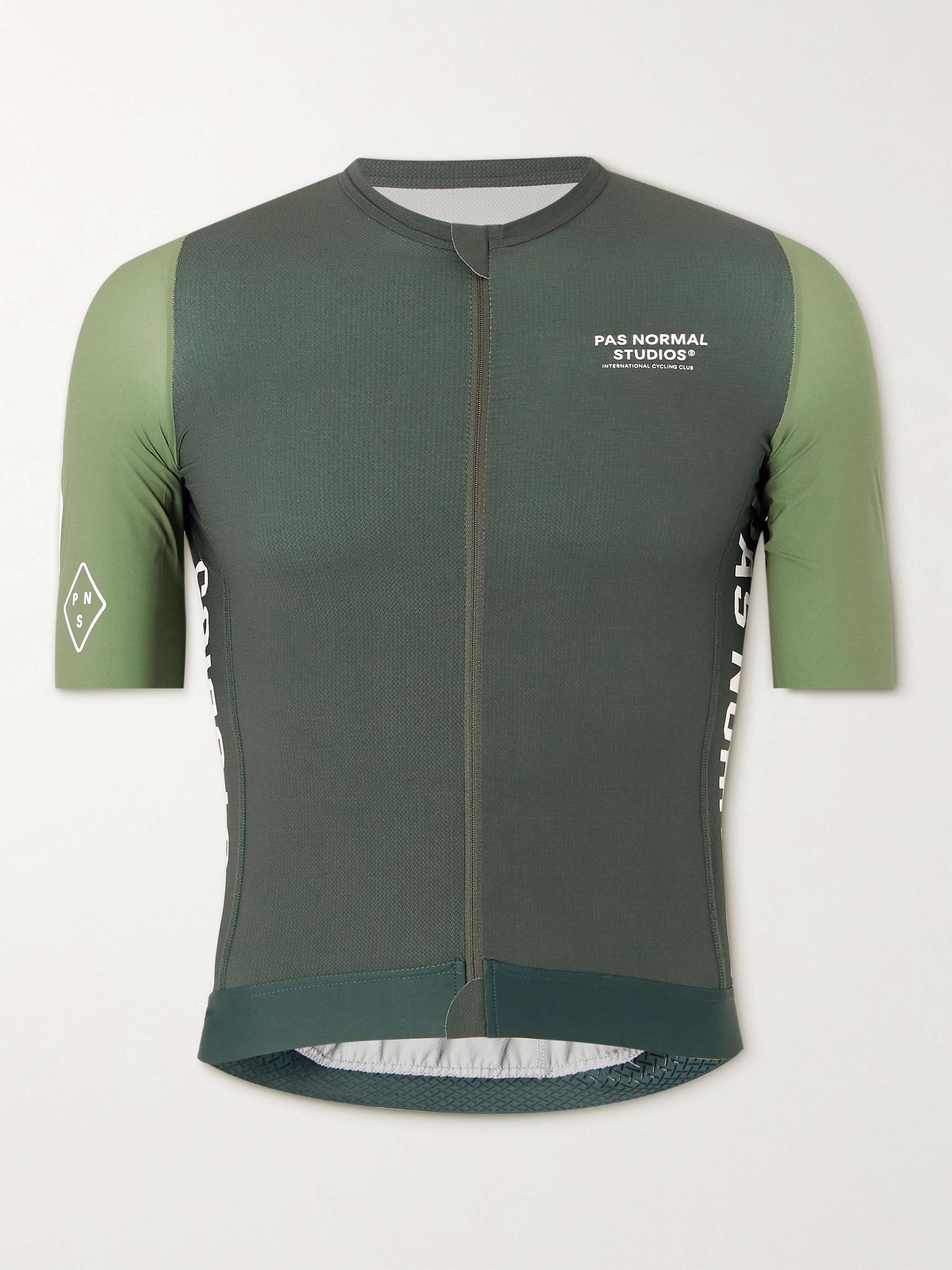 PAS NORMAL STUDIOS Midsummer Solitude Logo-Print Cycling Jersey for Men ...