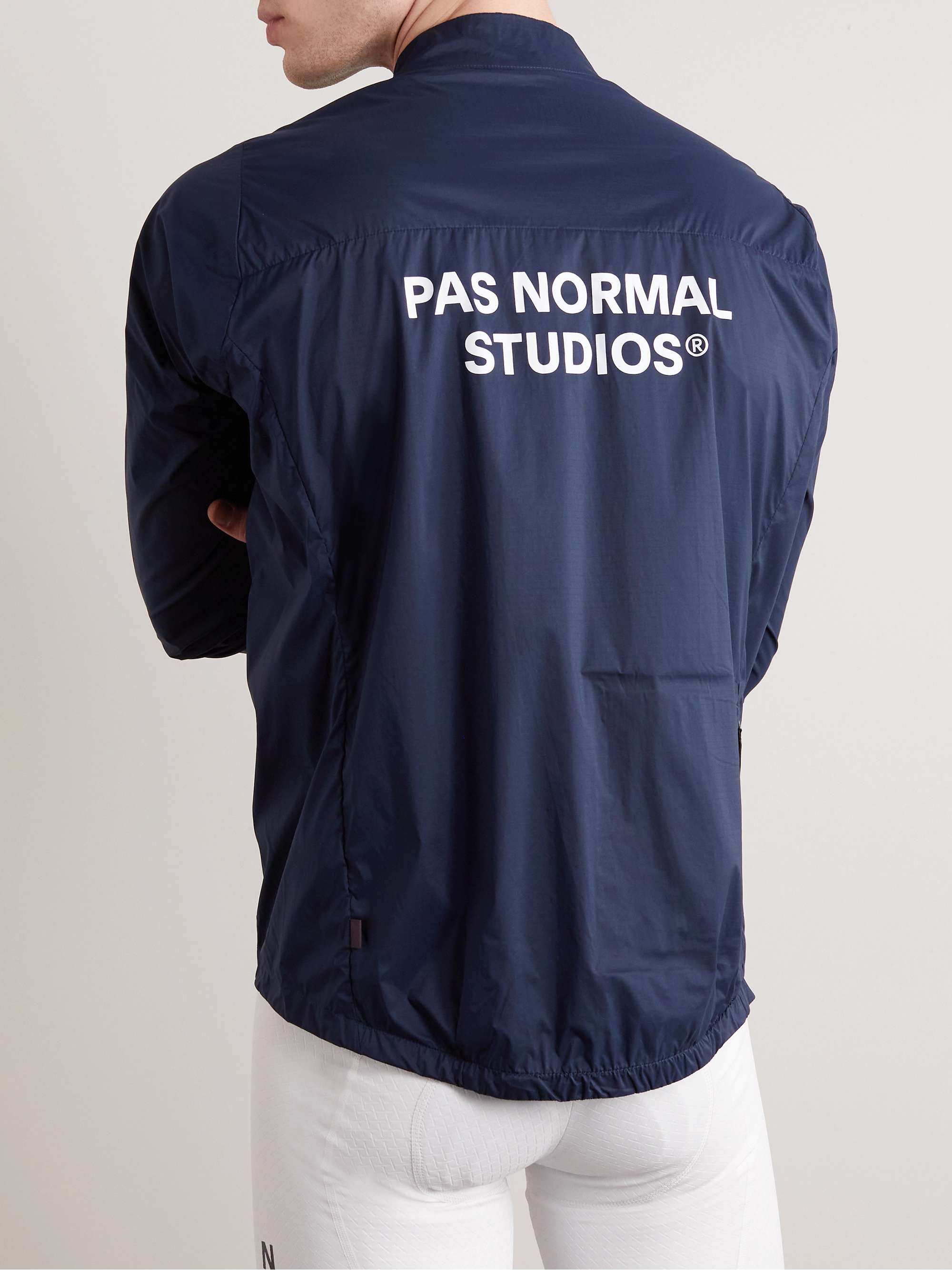 PAS NORMAL STUDIOS Stow Away Slim-Fit Logo-Print Cycling Jacket