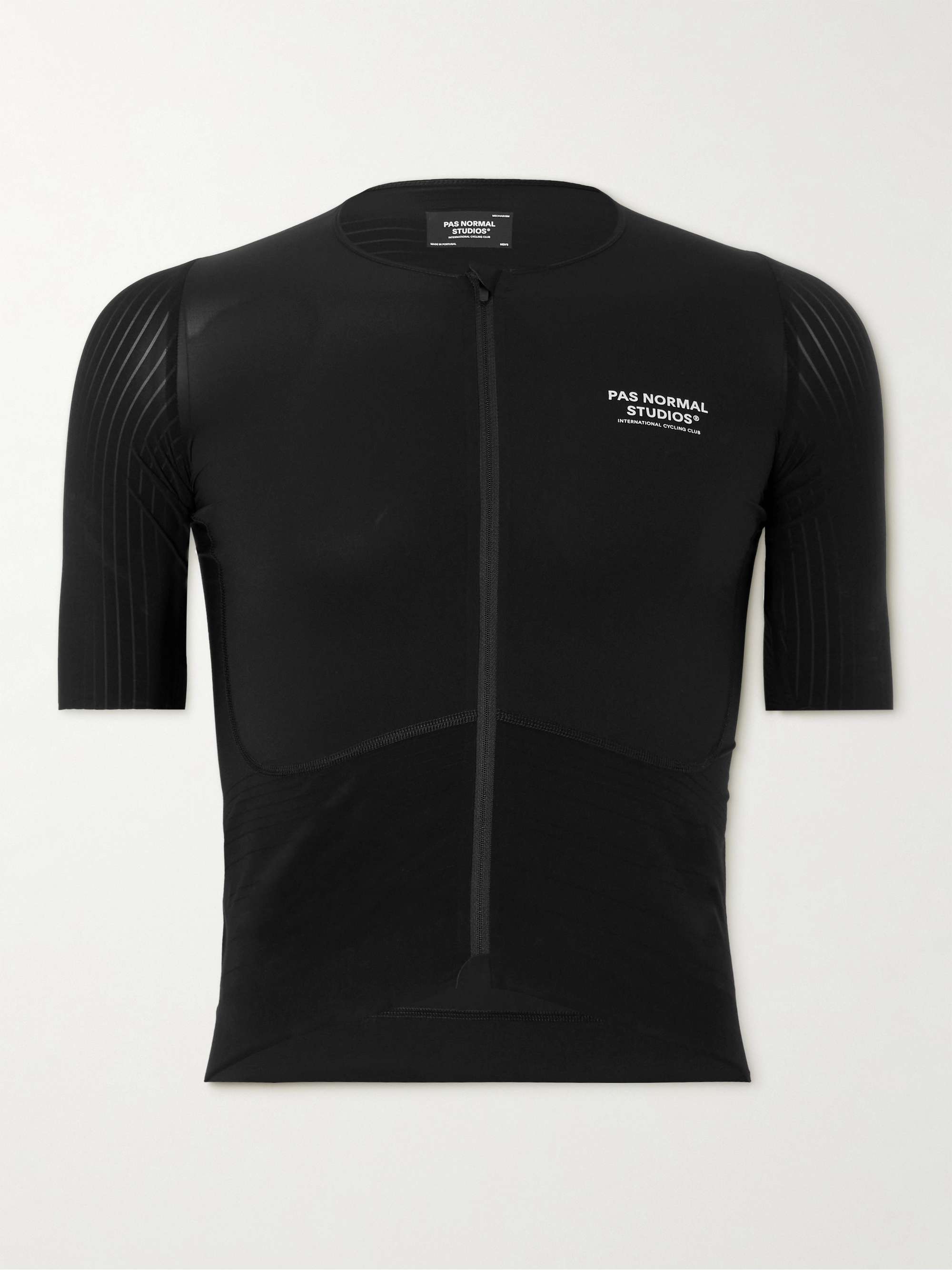 PAS NORMAL STUDIOS Mechanism Pro Logo-Print Cycling Jersey for Men | MR ...
