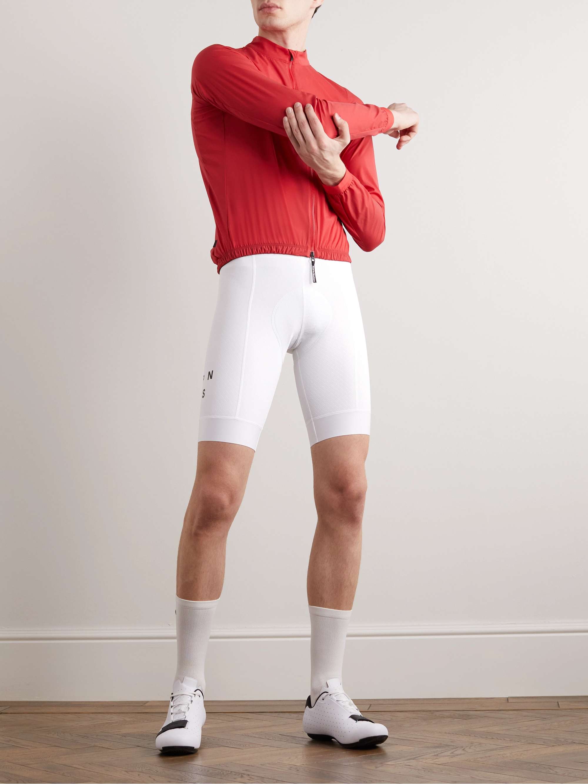 PAS NORMAL STUDIOS Mechanism LogoPrint StretchJersey and Mesh Cycling Bib Shorts for Men MR