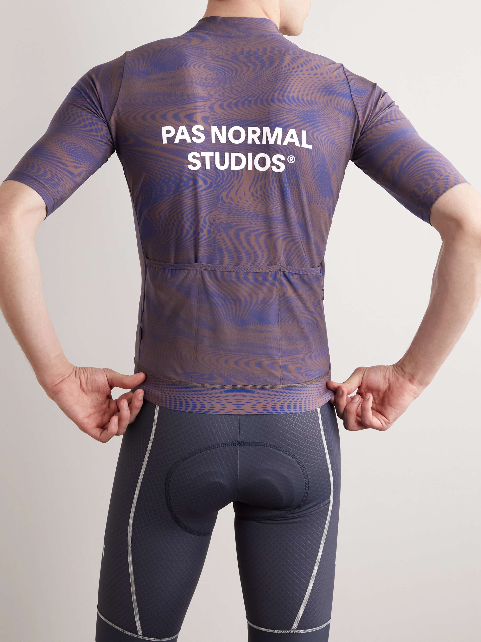 PAS NORMAL STUDIOS Essential Printed Cycling Jersey