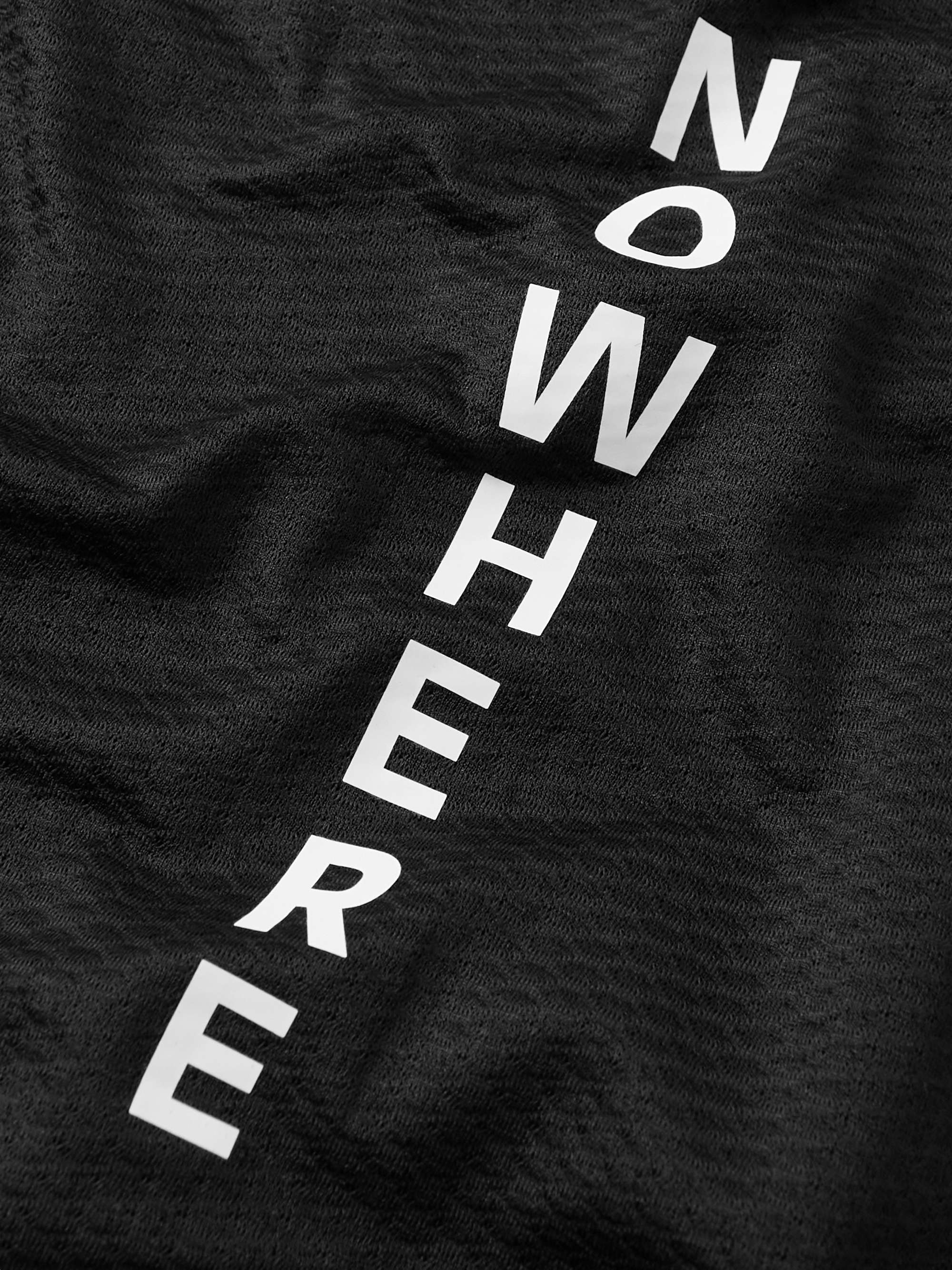 PAS NORMAL STUDIOS Logo-Print Stretch-Mesh Base Layer