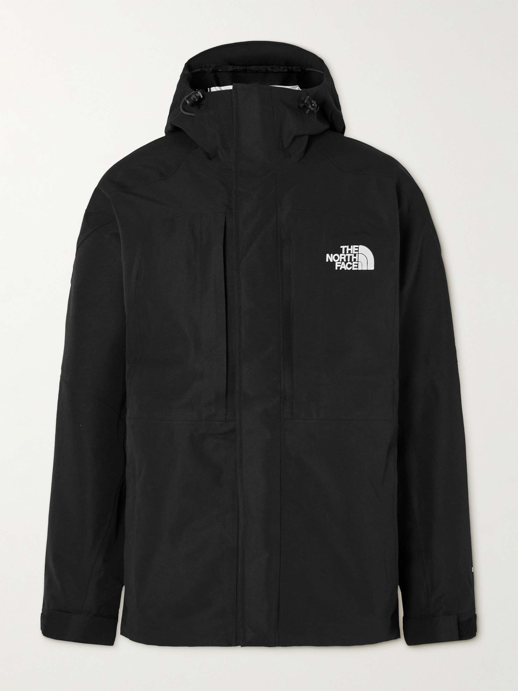 THE NORTH FACE 3L Carduelis Logo-Embroidered Panelled Shell Hooded ...