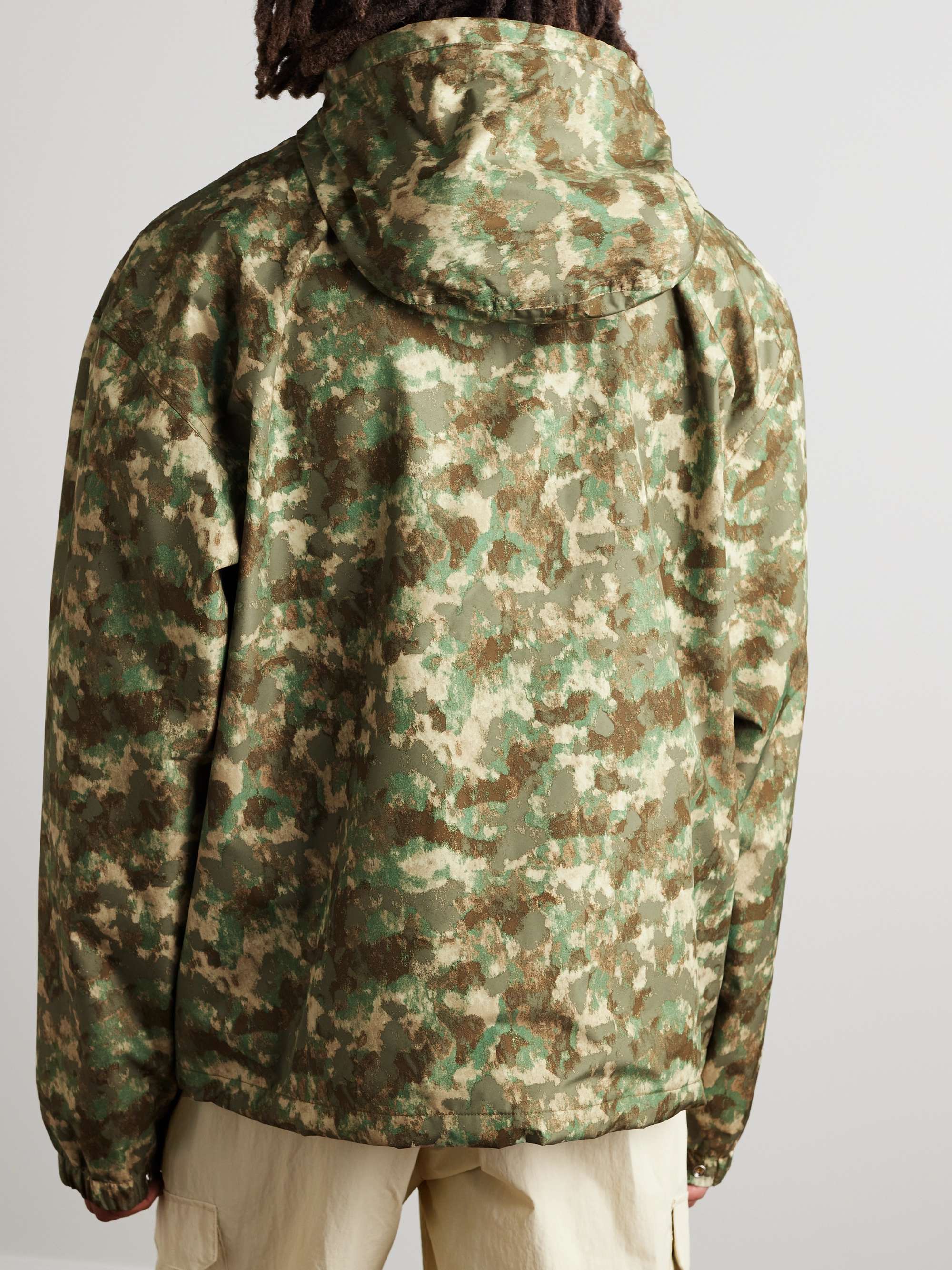 THE NORTH FACE M66 Camouflage-Print Shell Hooded Jacket