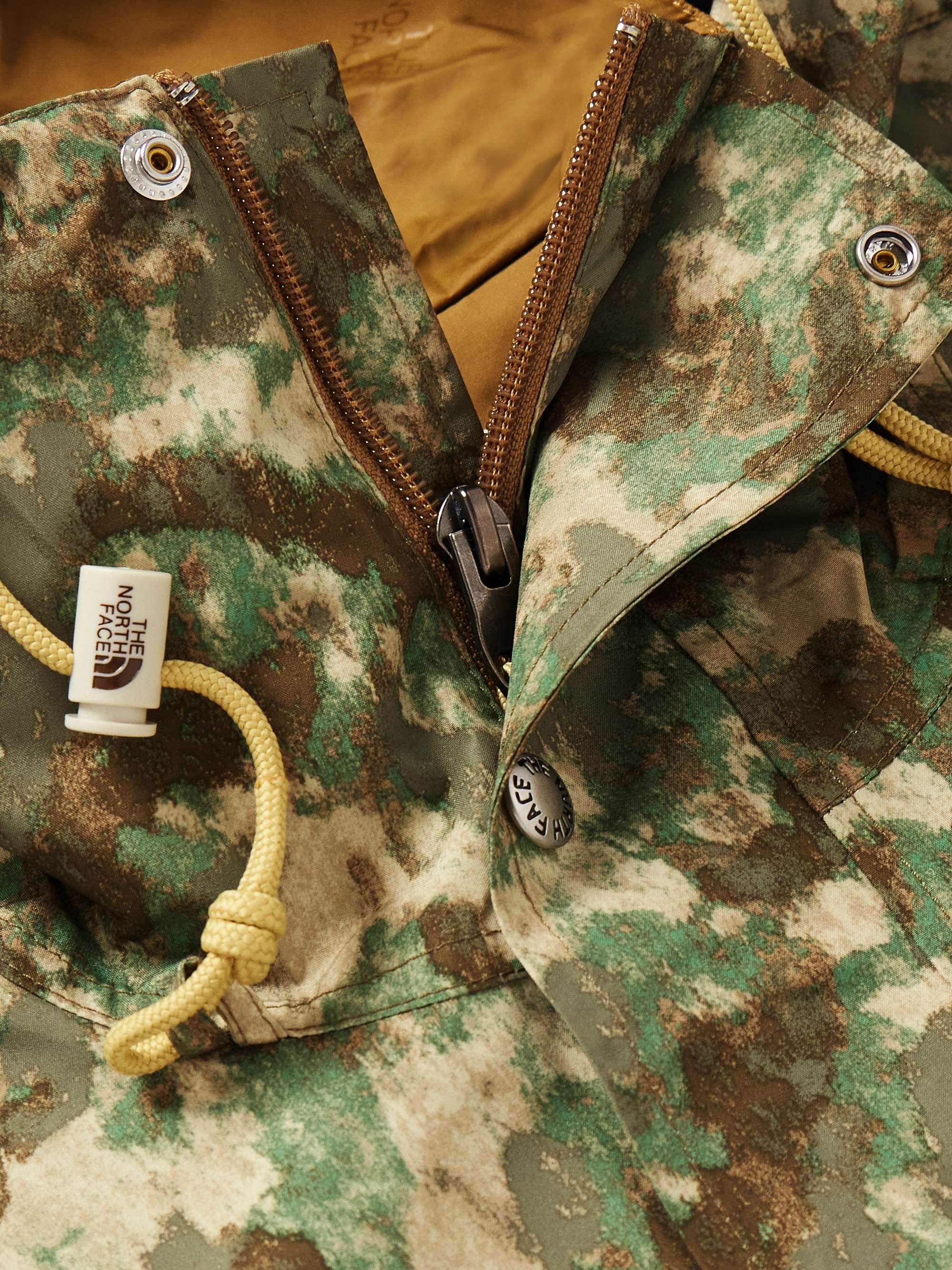 THE NORTH FACE M66 Camouflage-Print Shell Hooded Jacket