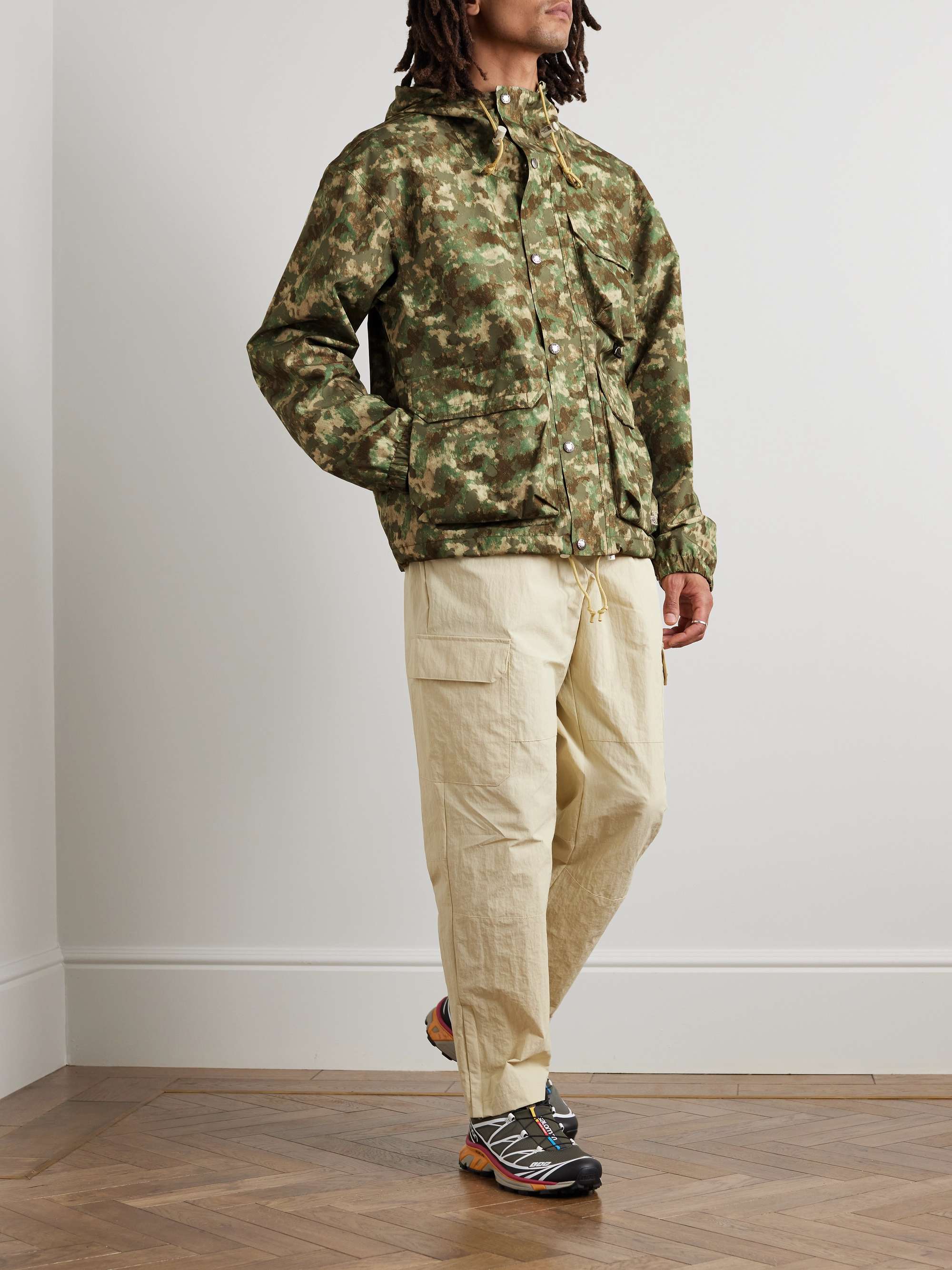 THE NORTH FACE M66 Camouflage-Print Shell Hooded Jacket