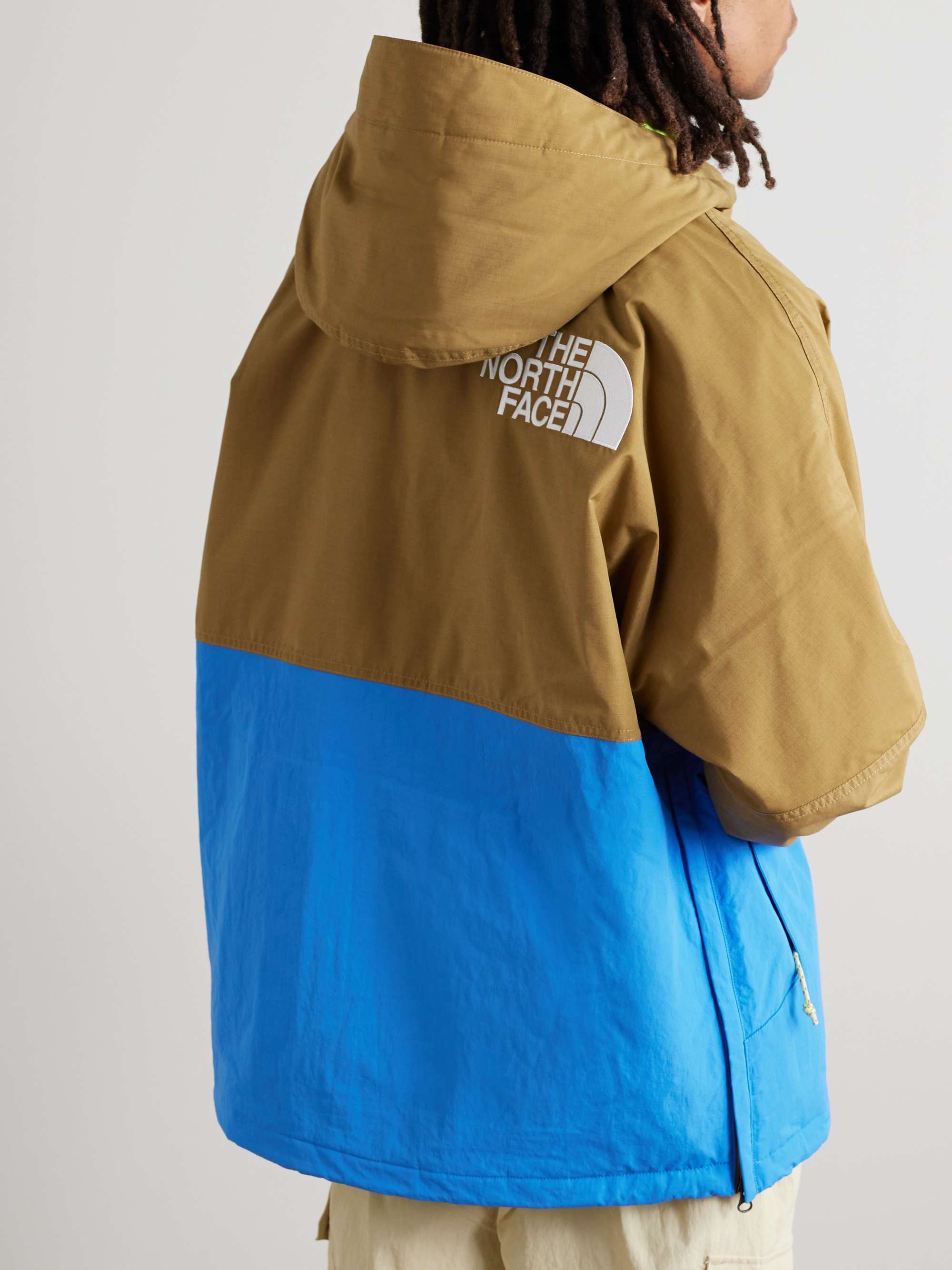 THE NORTH FACE 78 Low-Fi Hi-Tek Windjammer Embroidered Ripstop and Shell Hooded Jacket
