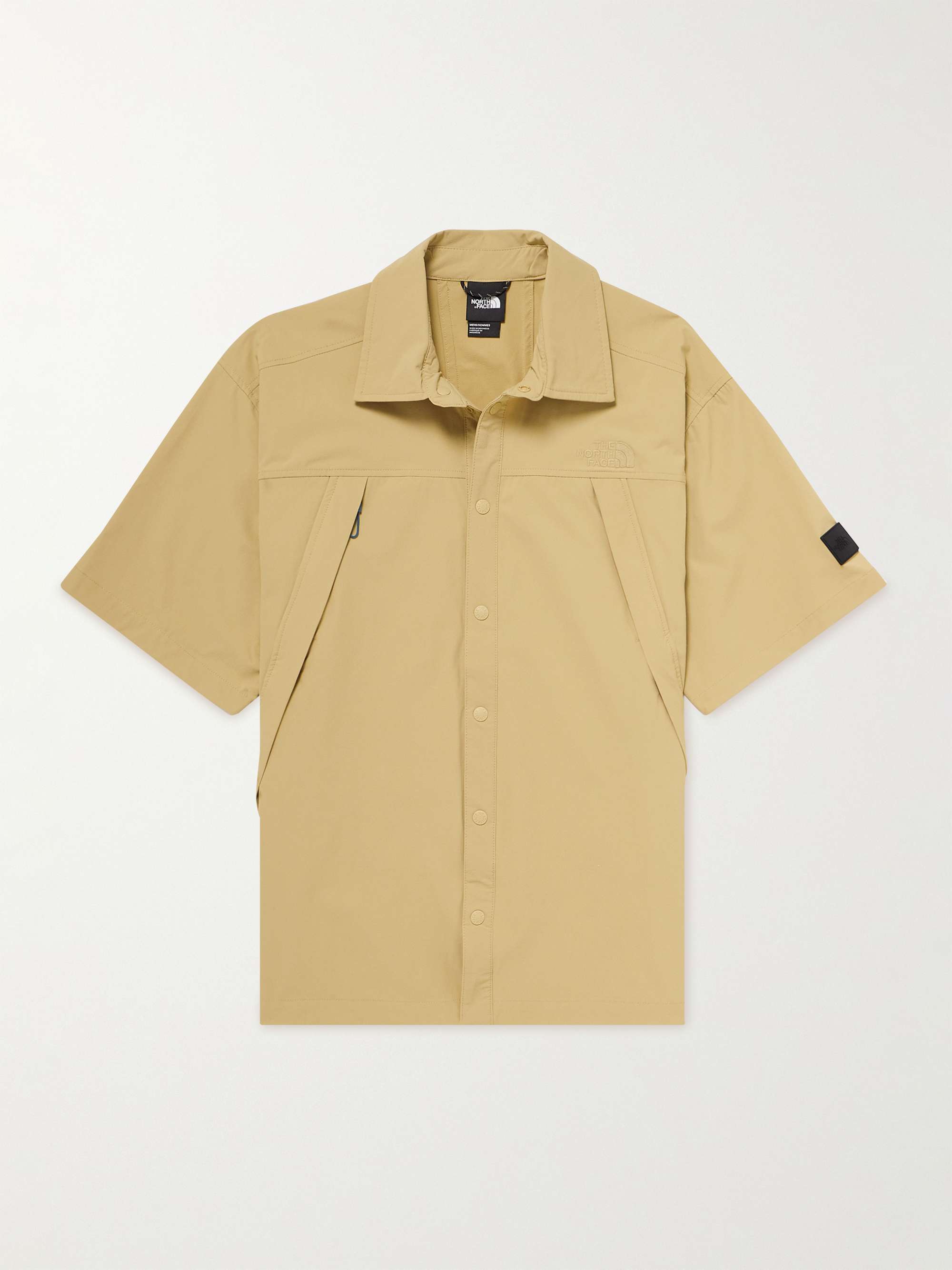 THE NORTH FACE Oversized Logo-Embroidered Stretch-Shell Shirt