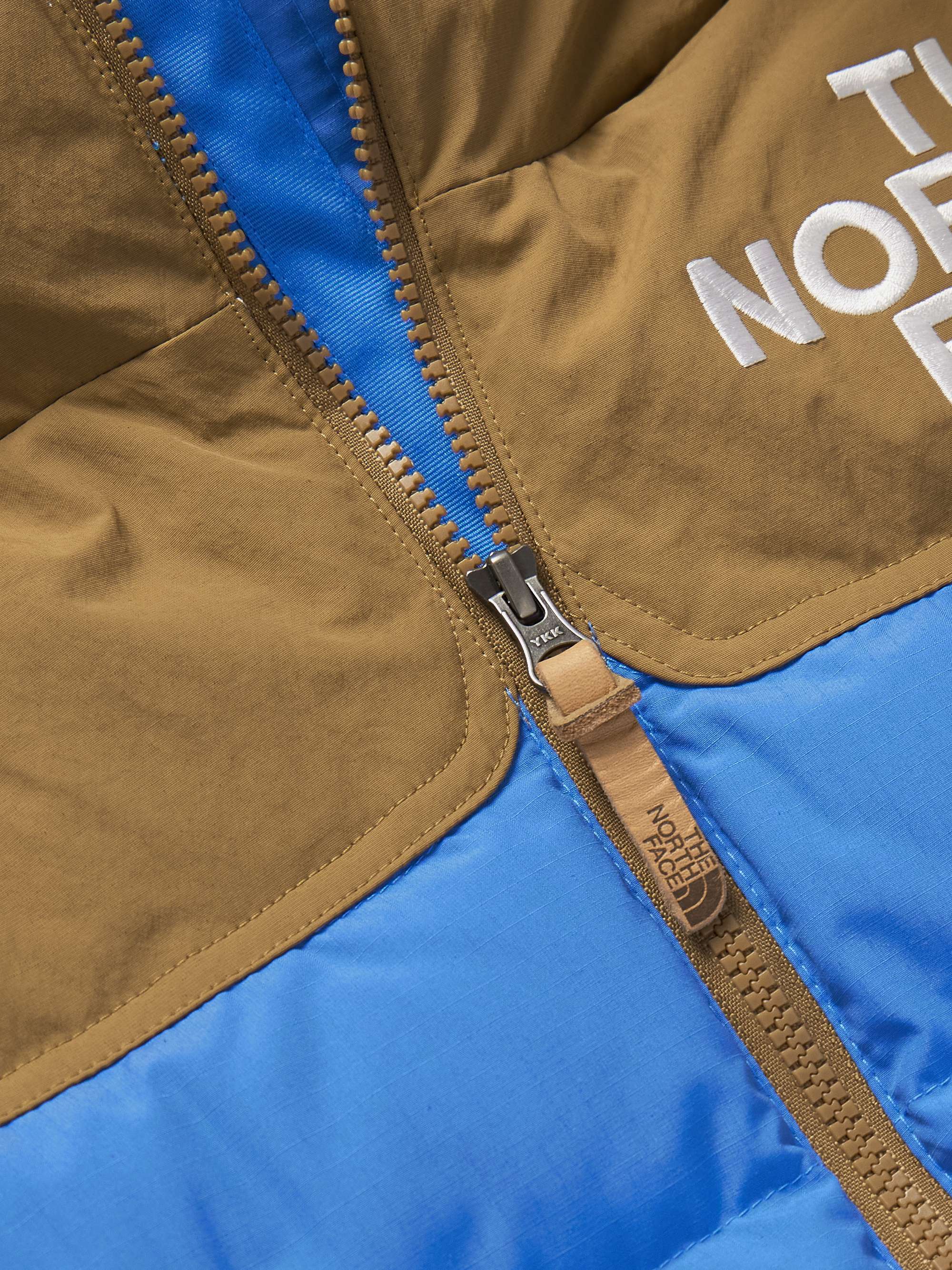 THE NORTH FACE 92 Low-Fi Hi-Tek Nuptse Quilted Ripstop and Shell Down Jacket
