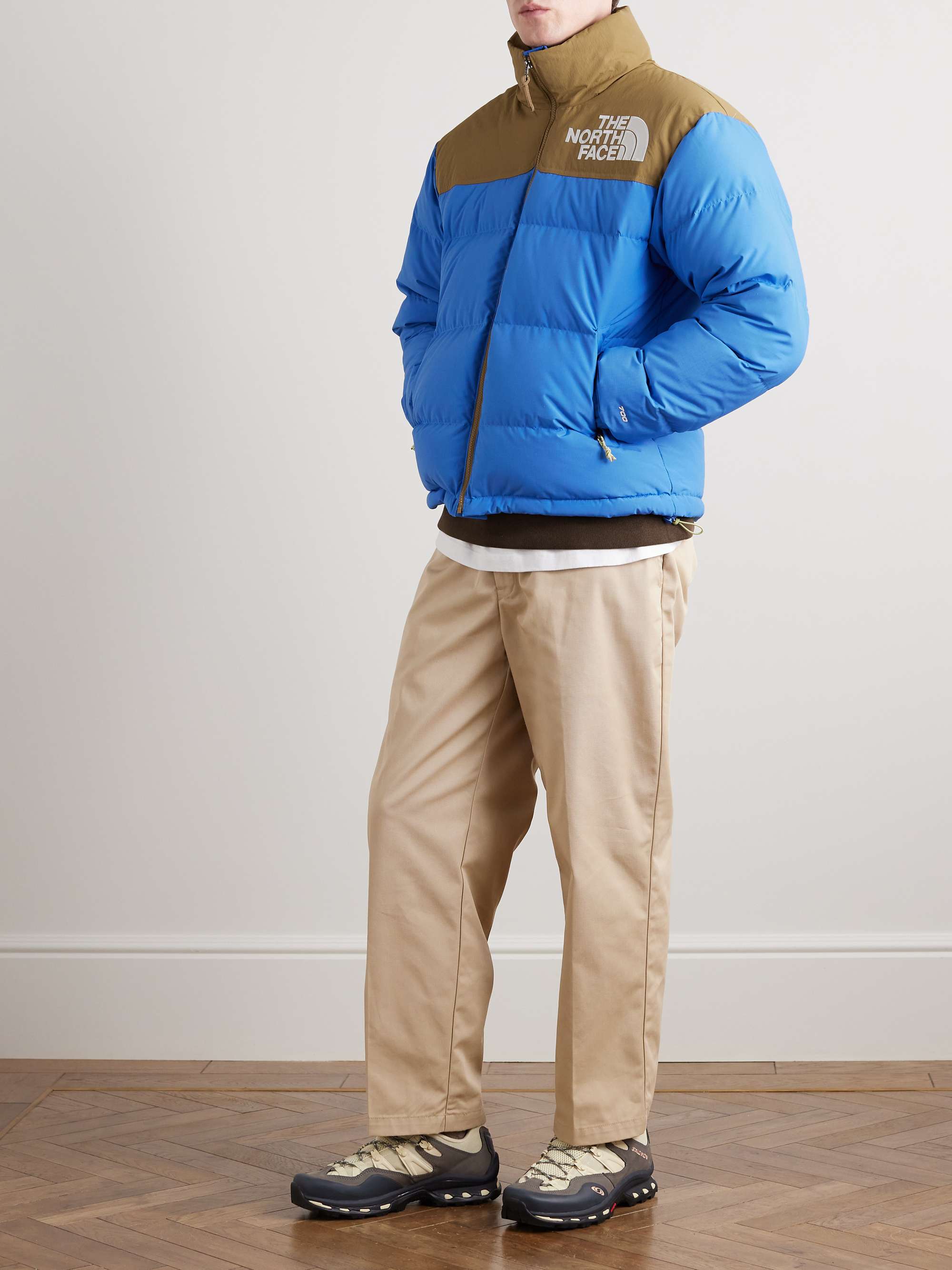 THE NORTH FACE 92 Low-Fi Hi-Tek Nuptse Quilted Ripstop and Shell Down Jacket