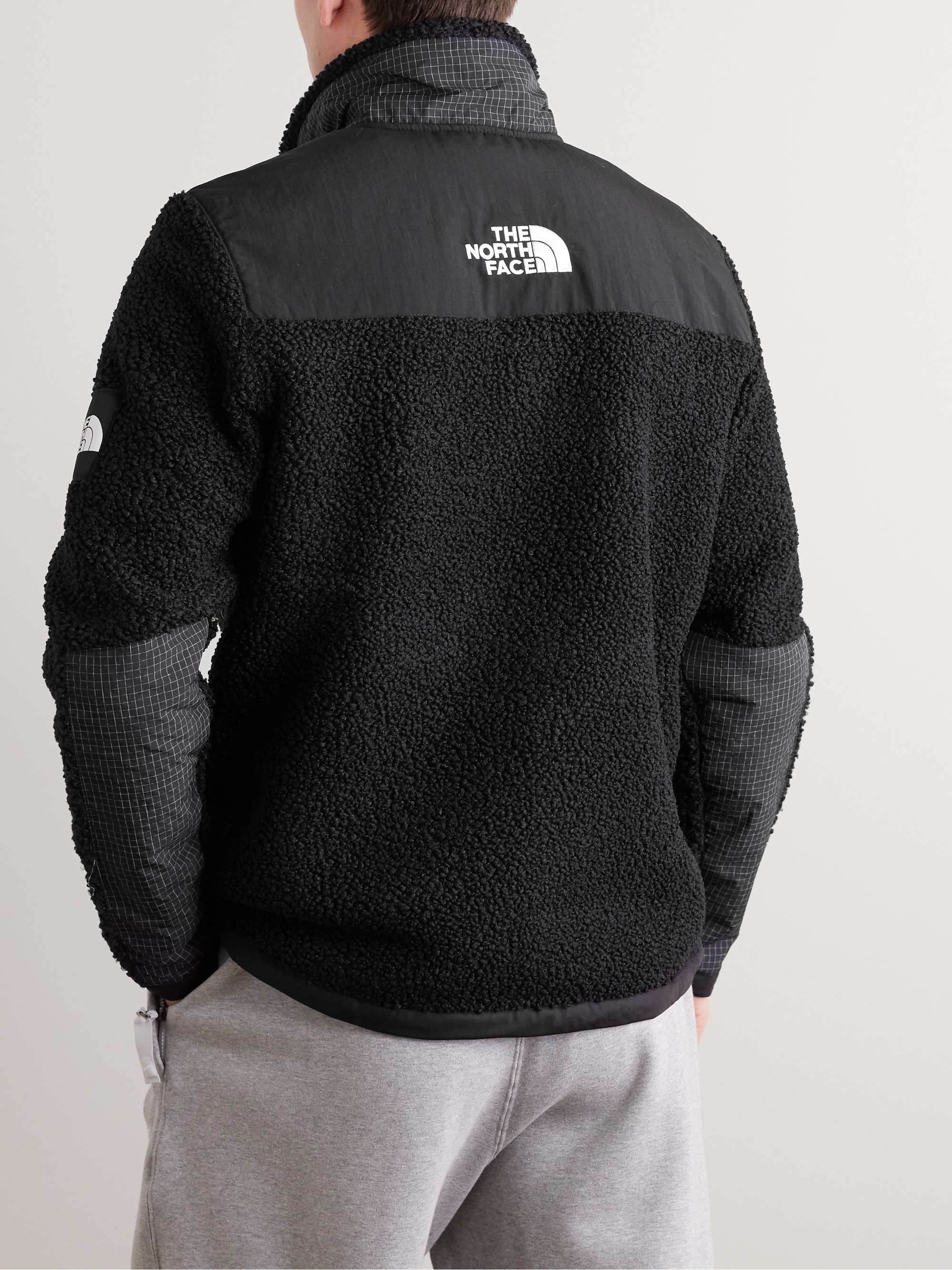 THE NORTH FACE Denali Logo-Embroidered Panelled Fleece, Ripstop and Shell Jacket