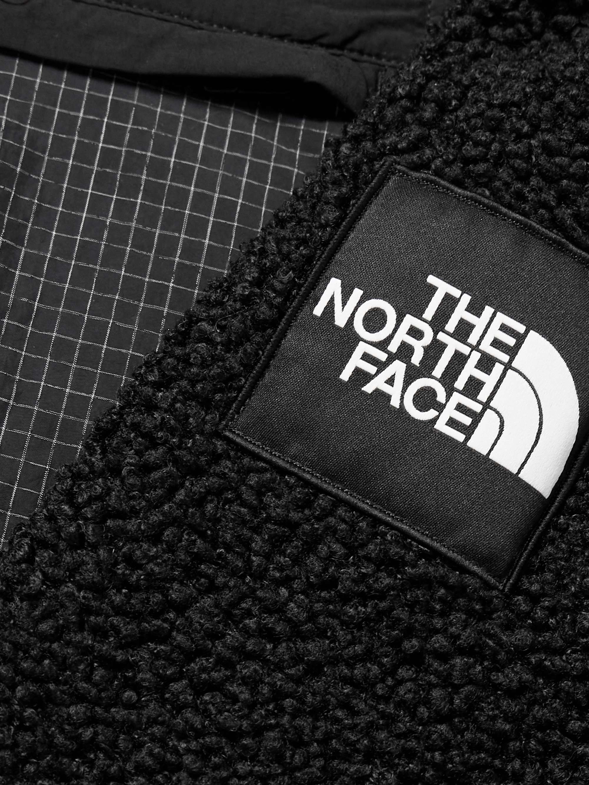 THE NORTH FACE Denali Logo-Embroidered Panelled Fleece, Ripstop and Shell Jacket