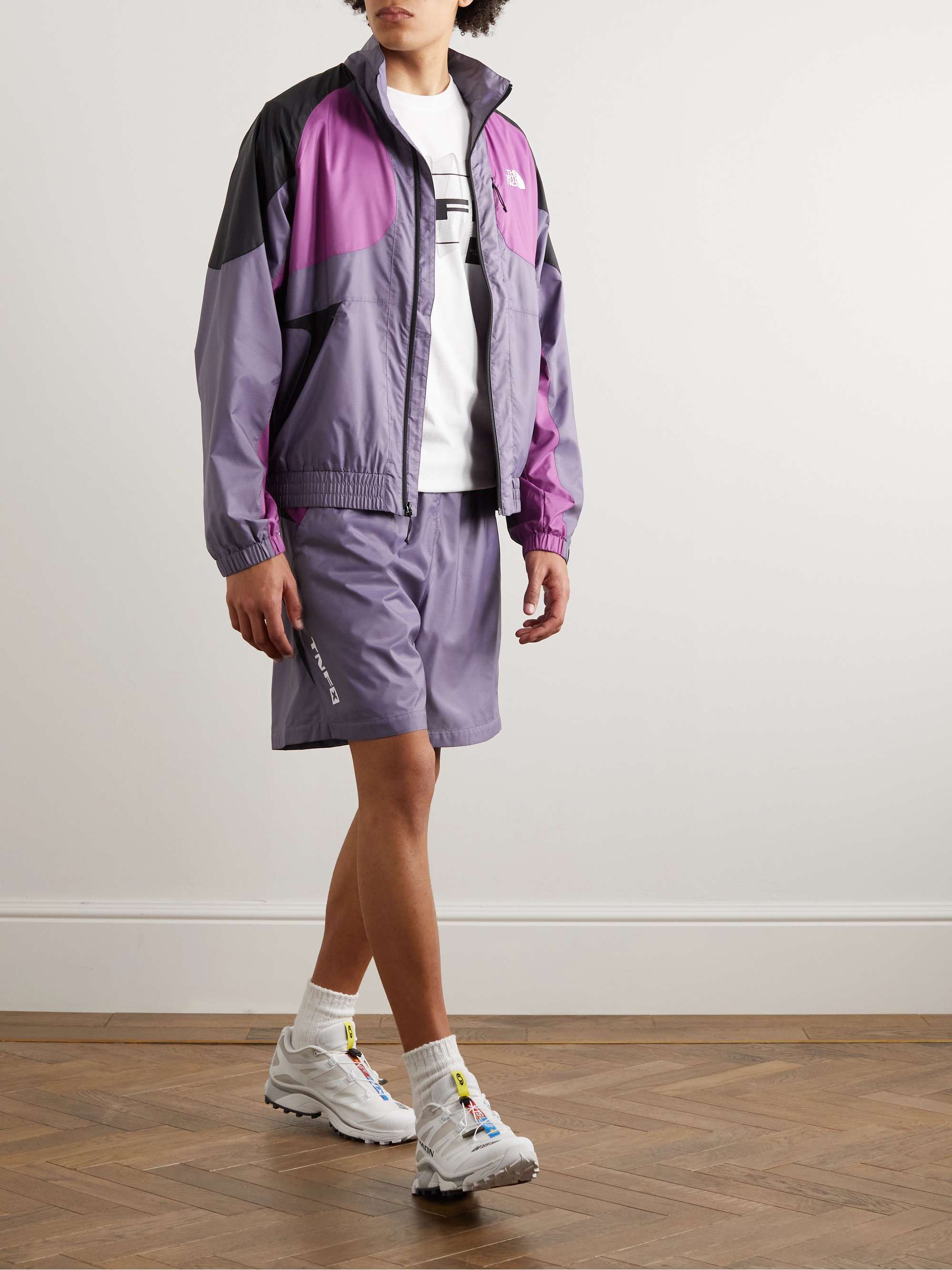 THE NORTH FACE TNF™ X Straight-Leg Logo-Print Ripstop Shorts
