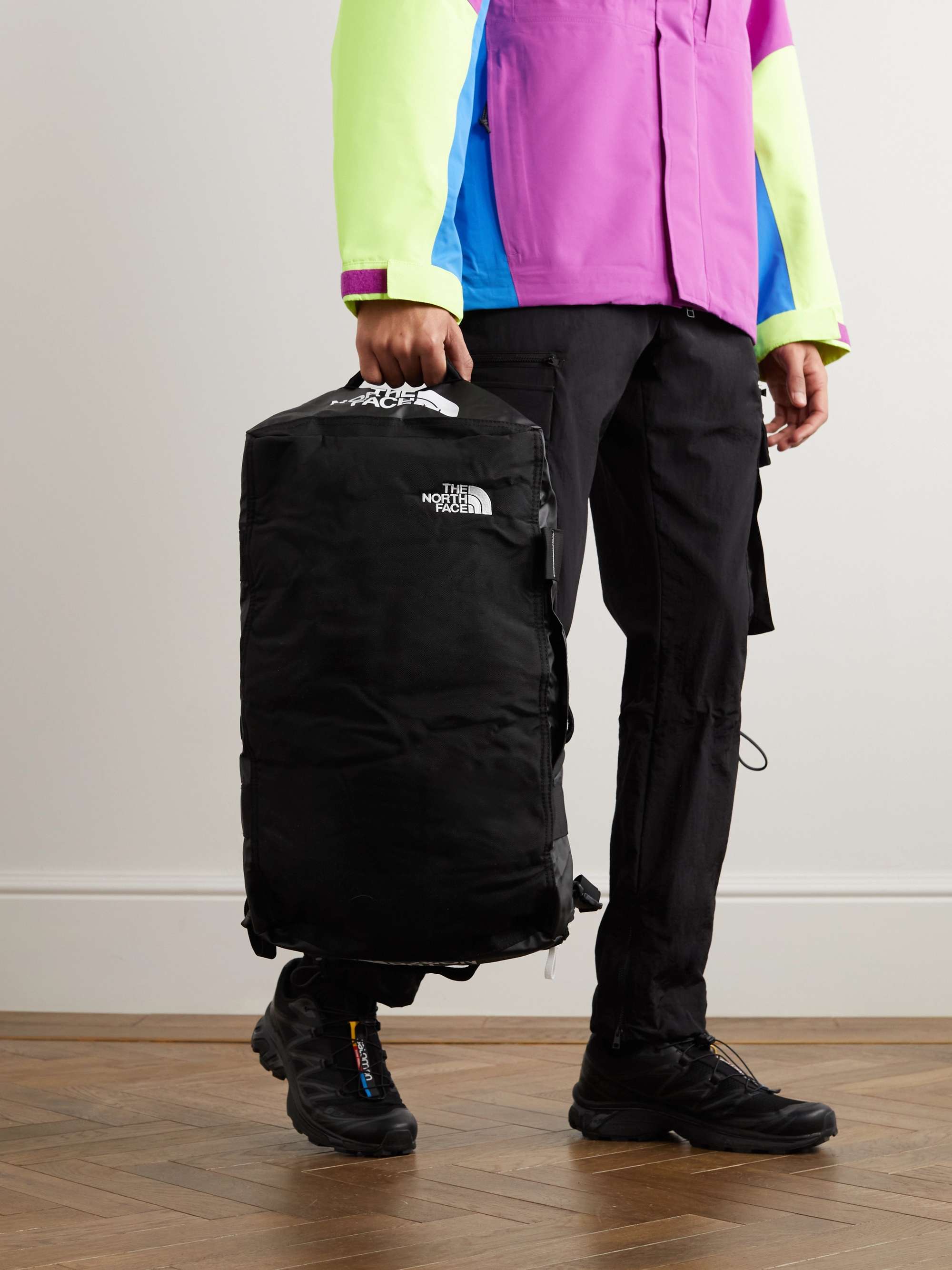 THE NORTH FACE Base Camp Voyager Mesh-Trimmed Nylon-Ripstop Duffle Bag