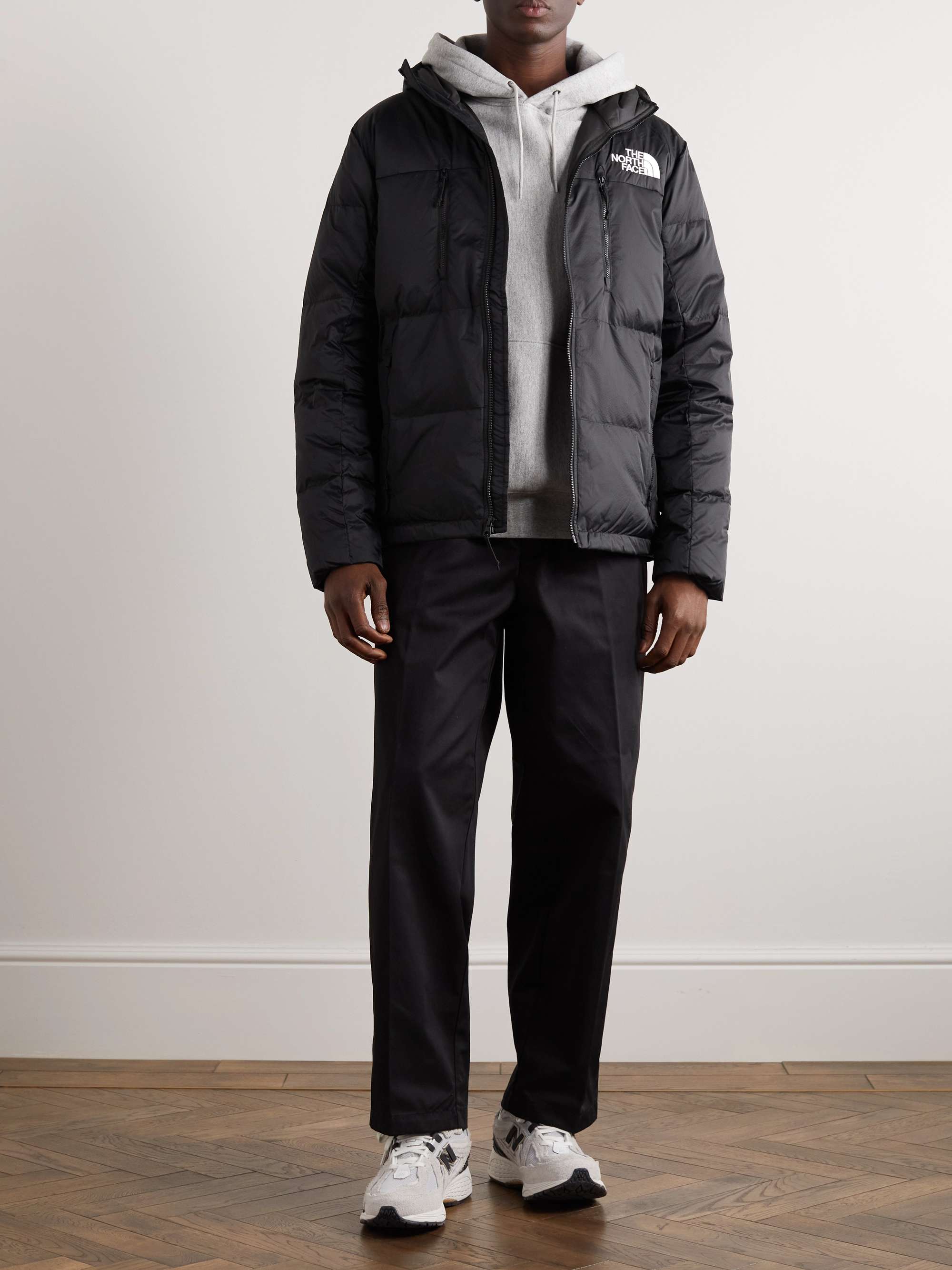 THE NORTH FACE Himalayan Logo-Embroidered Quilted Padded Shell Down Jacket
