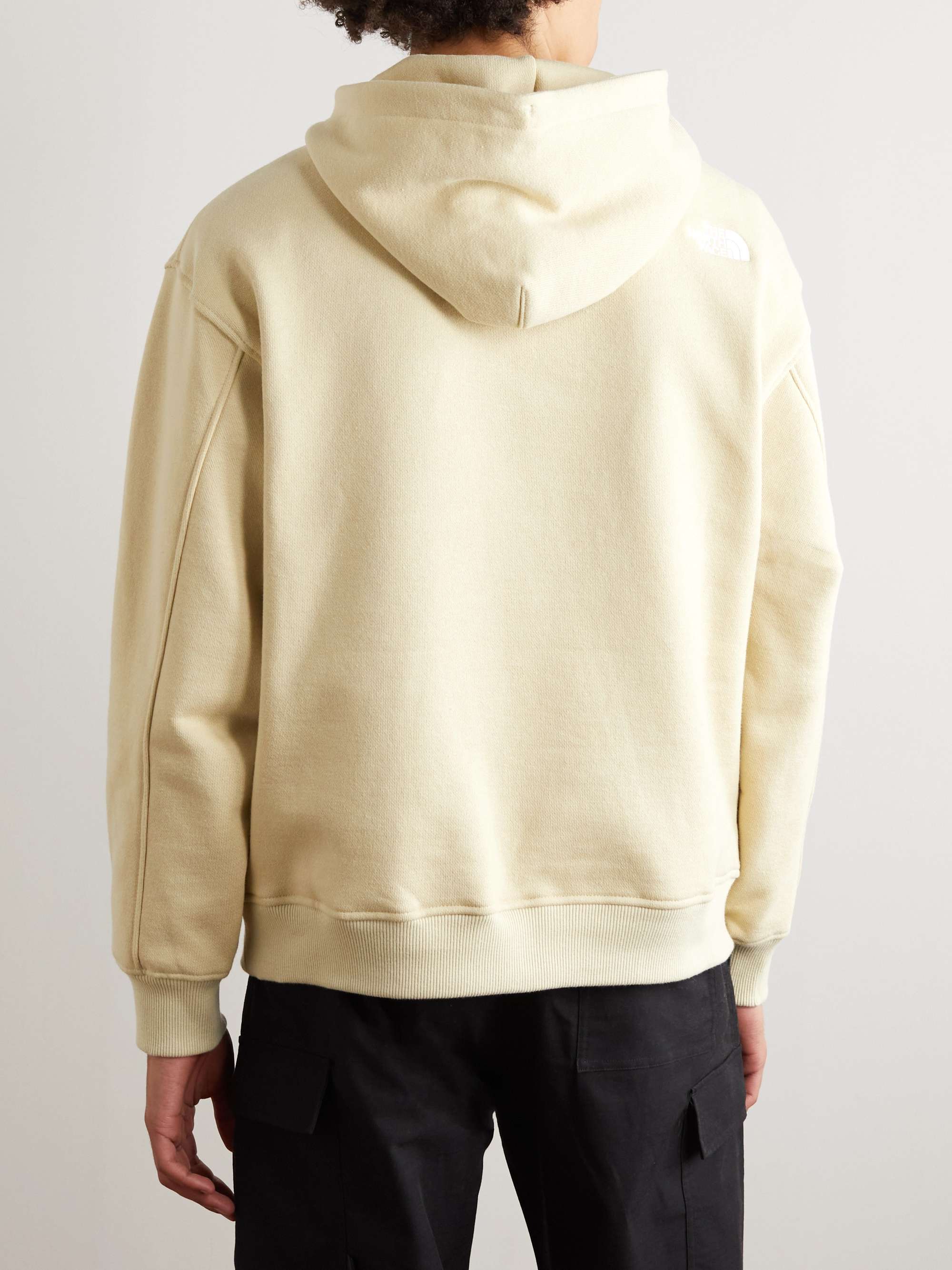 THE NORTH FACE Logo-Embroidered Cotton-Jersey Hoodie