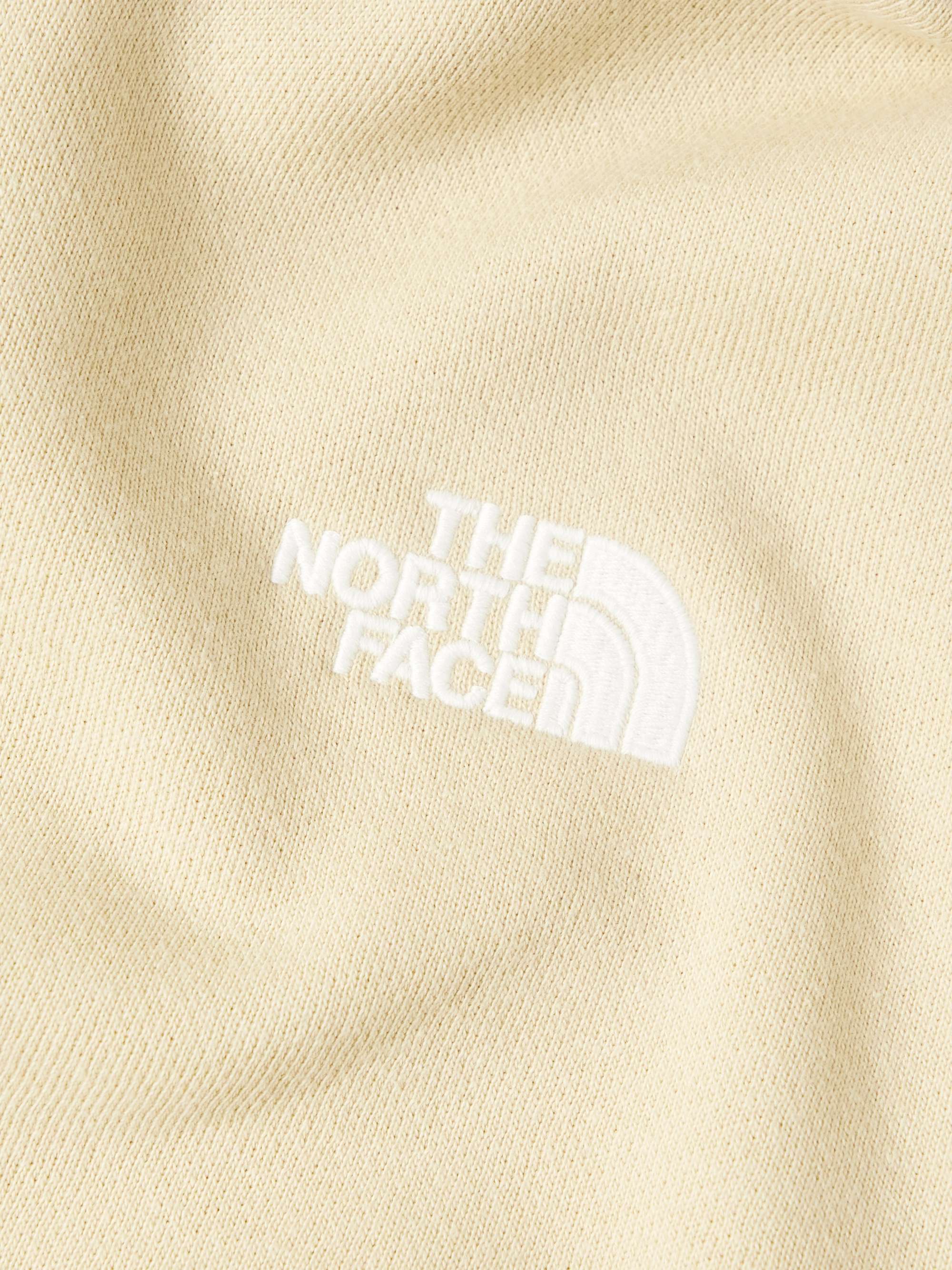THE NORTH FACE Logo-Embroidered Cotton-Jersey Hoodie