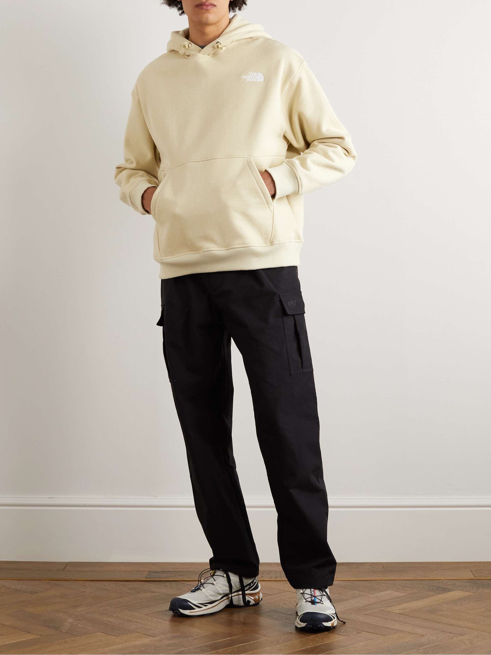 symptom udføre Cordelia THE NORTH FACE Logo-Embroidered Cotton-Jersey Hoodie for Men | MR PORTER