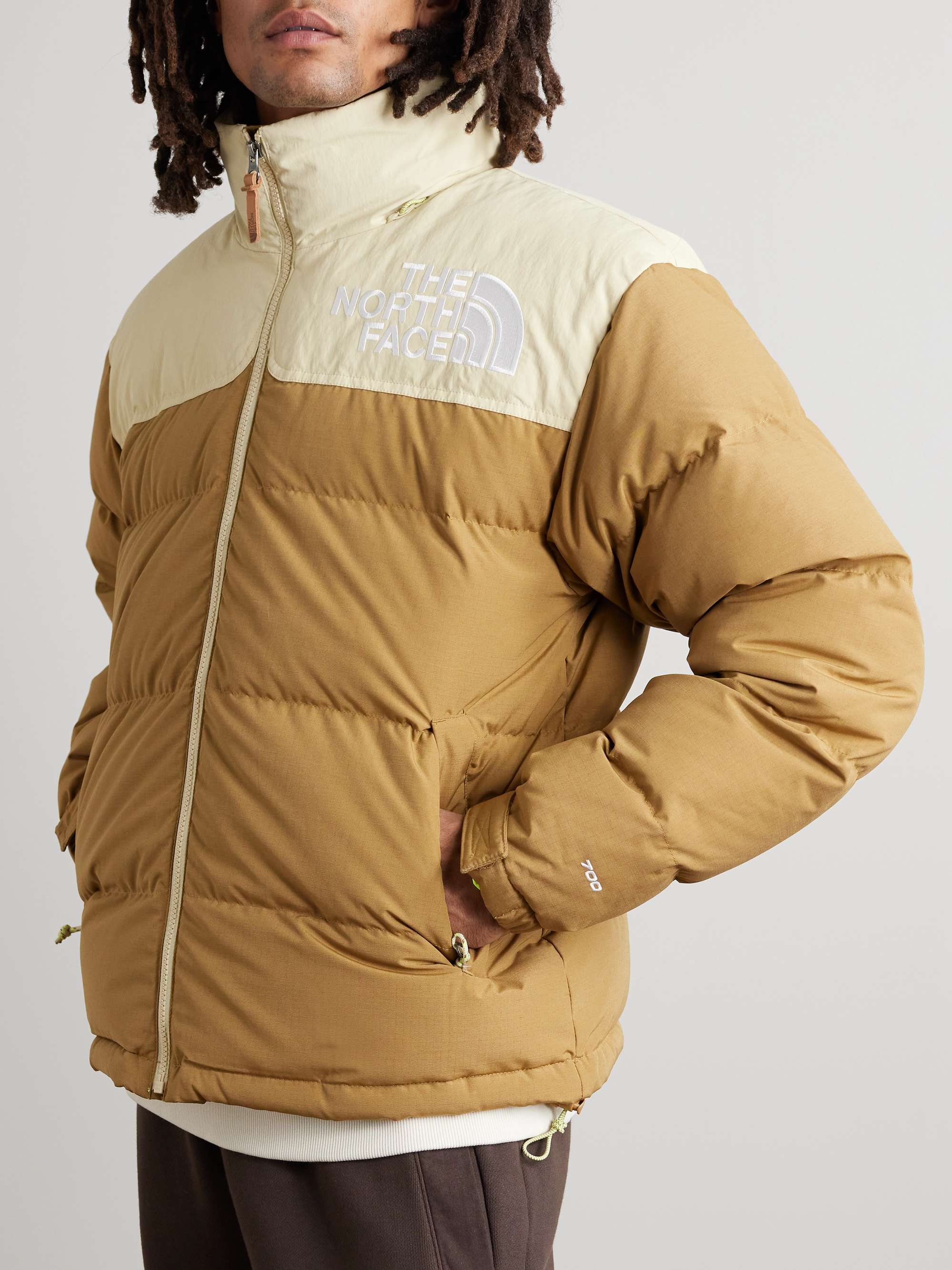 THE NORTH FACE 92 Low-Fi Hi-Tek Nuptse Quilted Ripstop and Shell Down Jacket