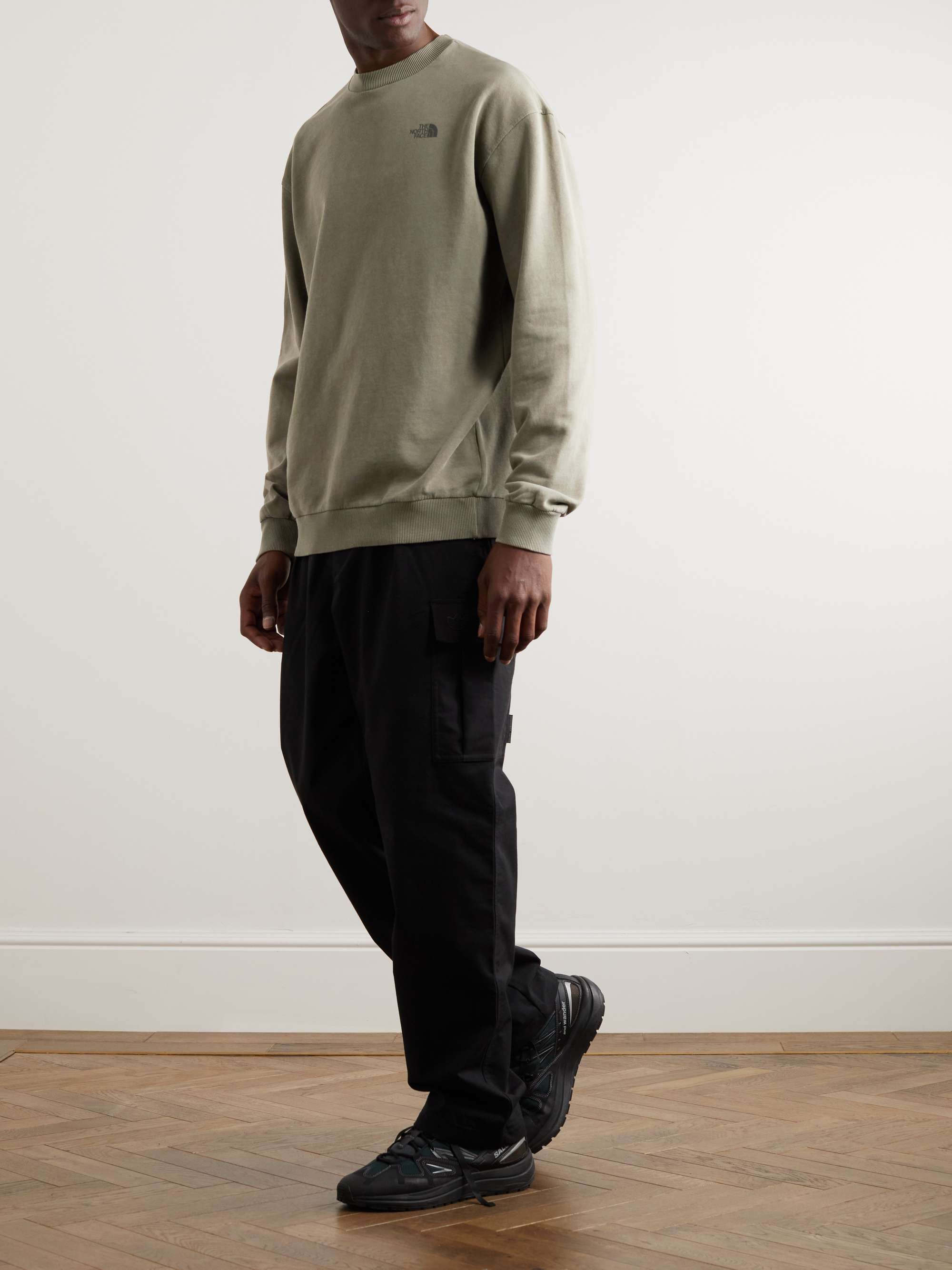 THE NORTH FACE Heritage Logo-Print Cotton-Jersey Sweatshirt