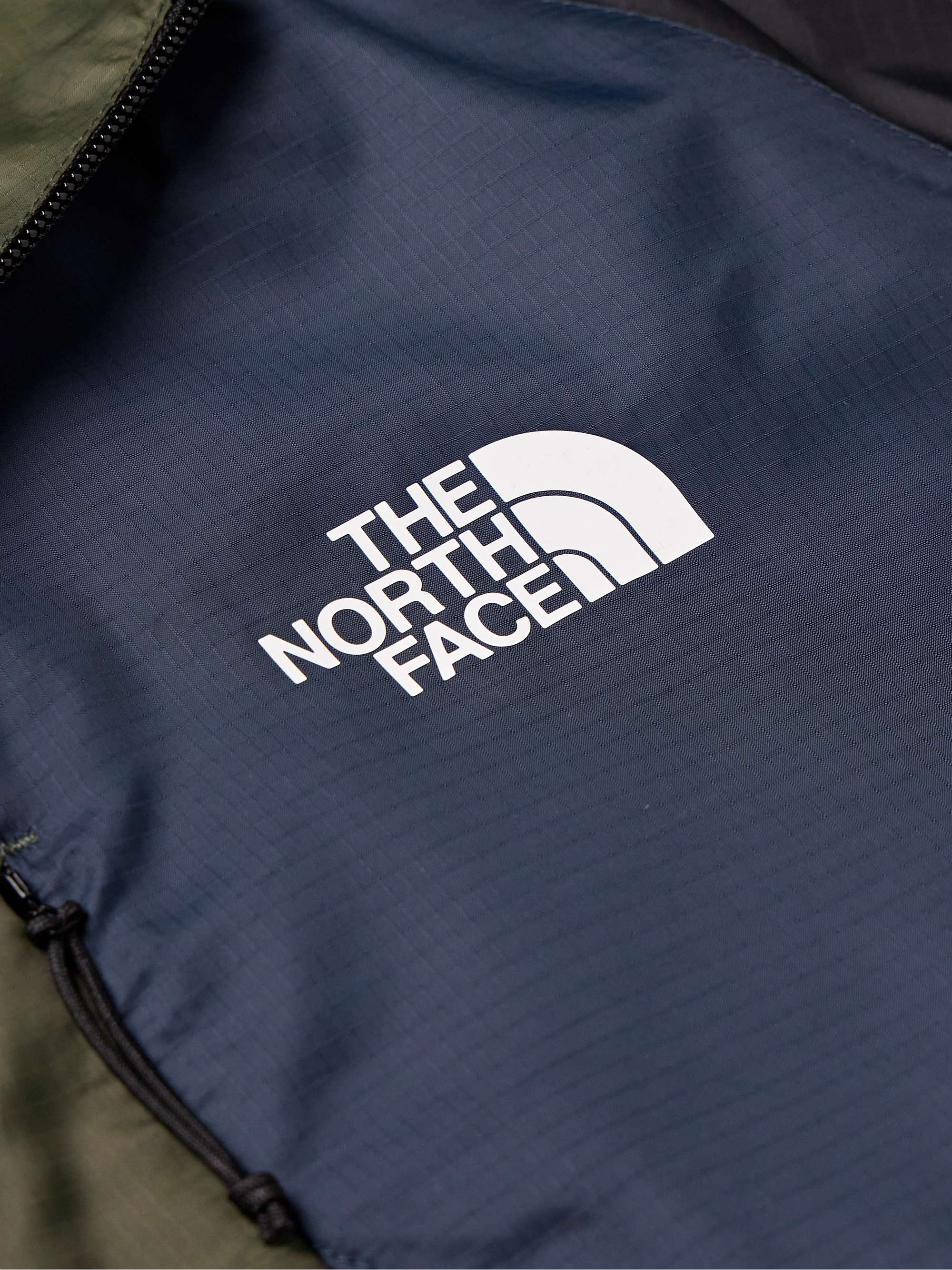 THE NORTH FACE TNF™ X Colour-Block Logo-Print Recycled-Ripstop Jacket ...