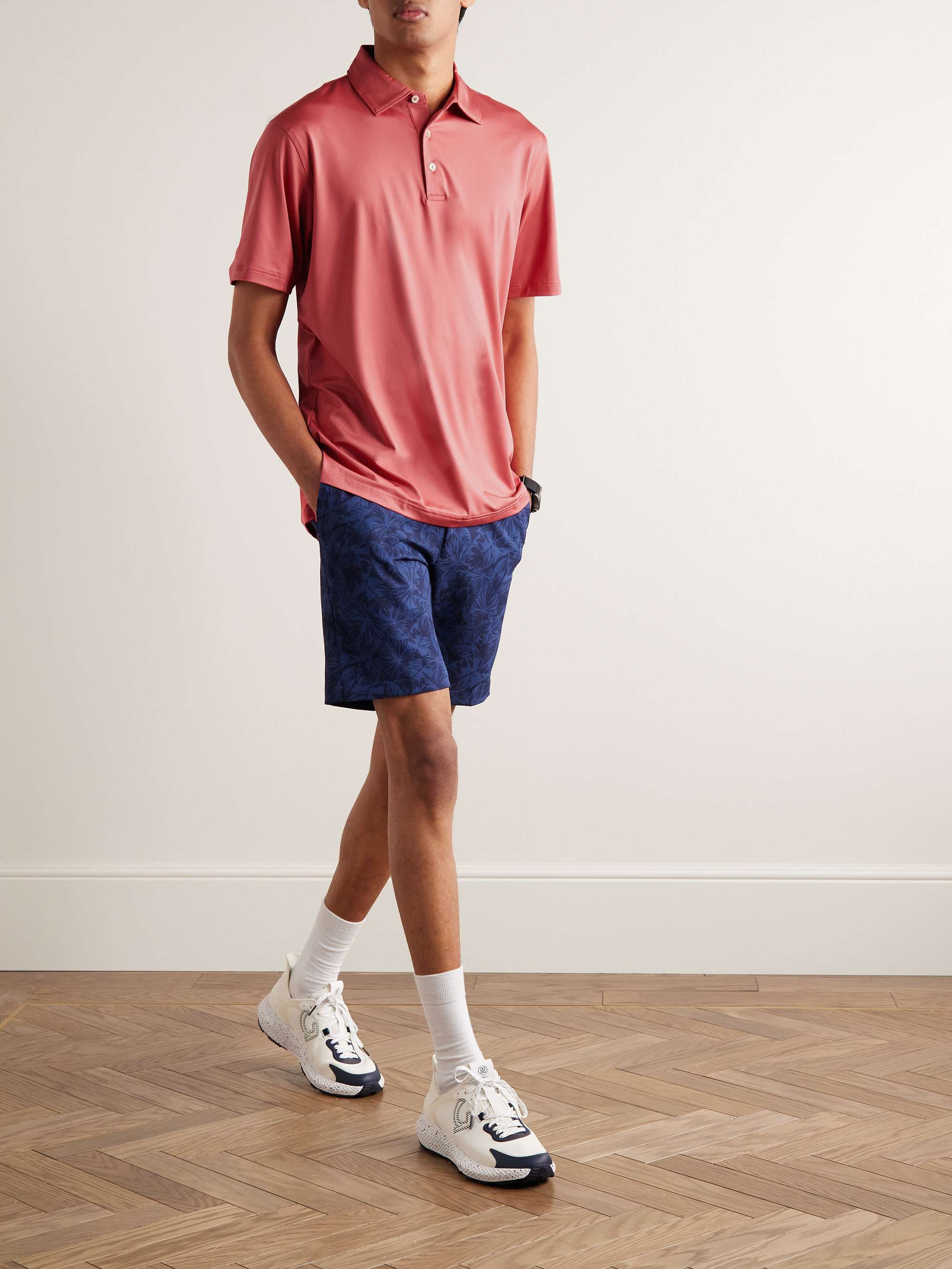 PETER MILLAR Stretch-Jersey Polo Shirt