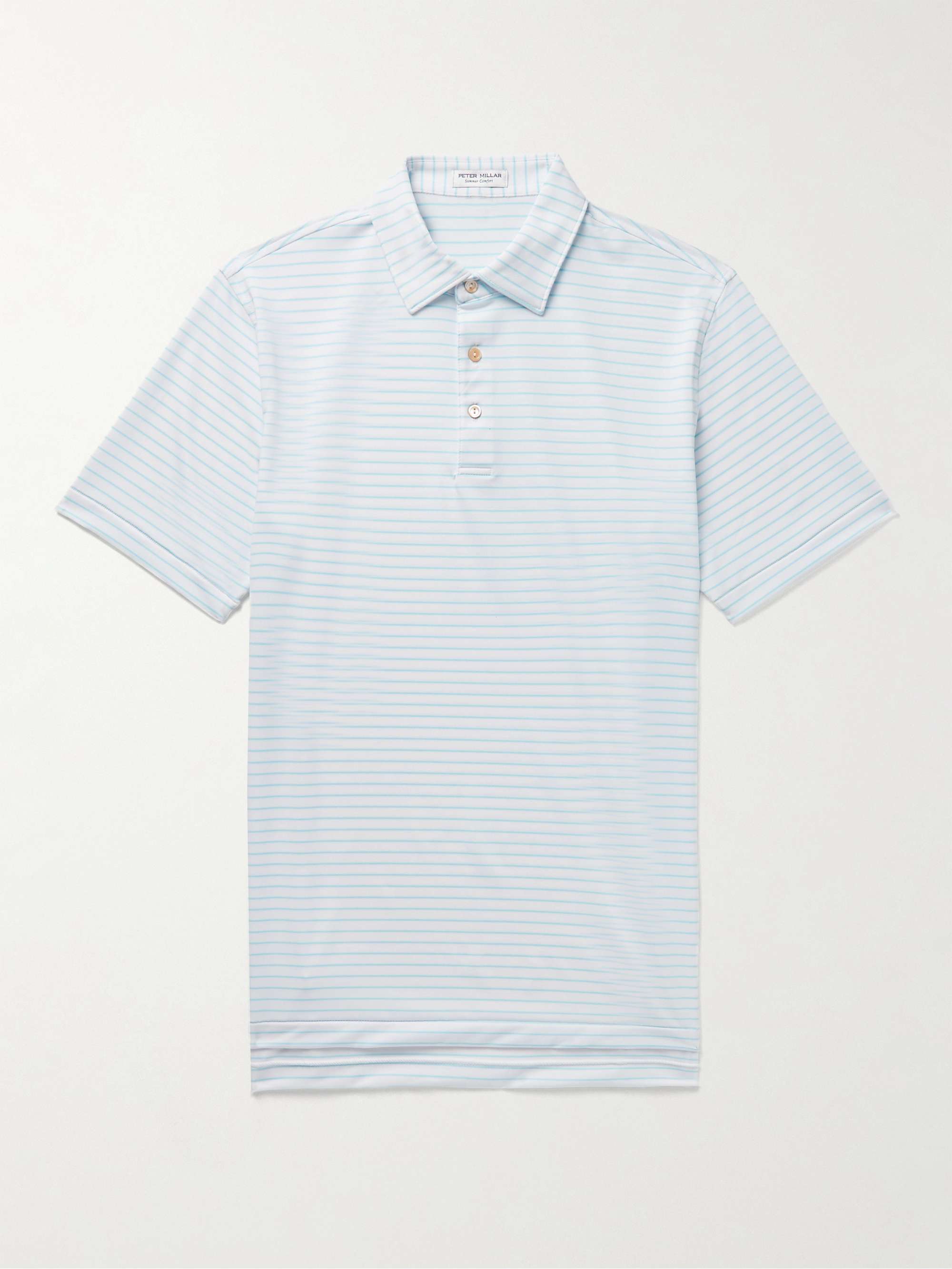 PETER MILLAR Drum Stretch-Jersey Golf Polo Shirt