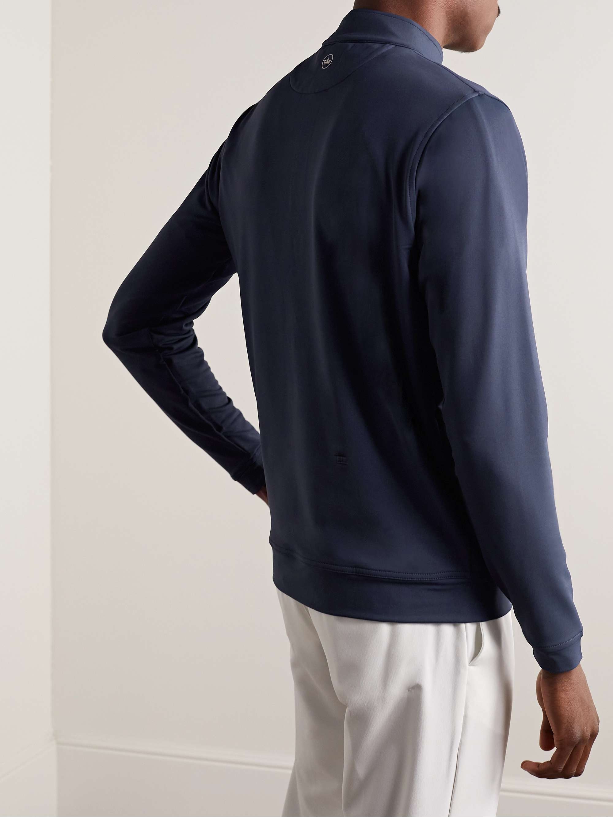 PETER MILLAR Perth Tech-Jersey Half-Zip Golf Top