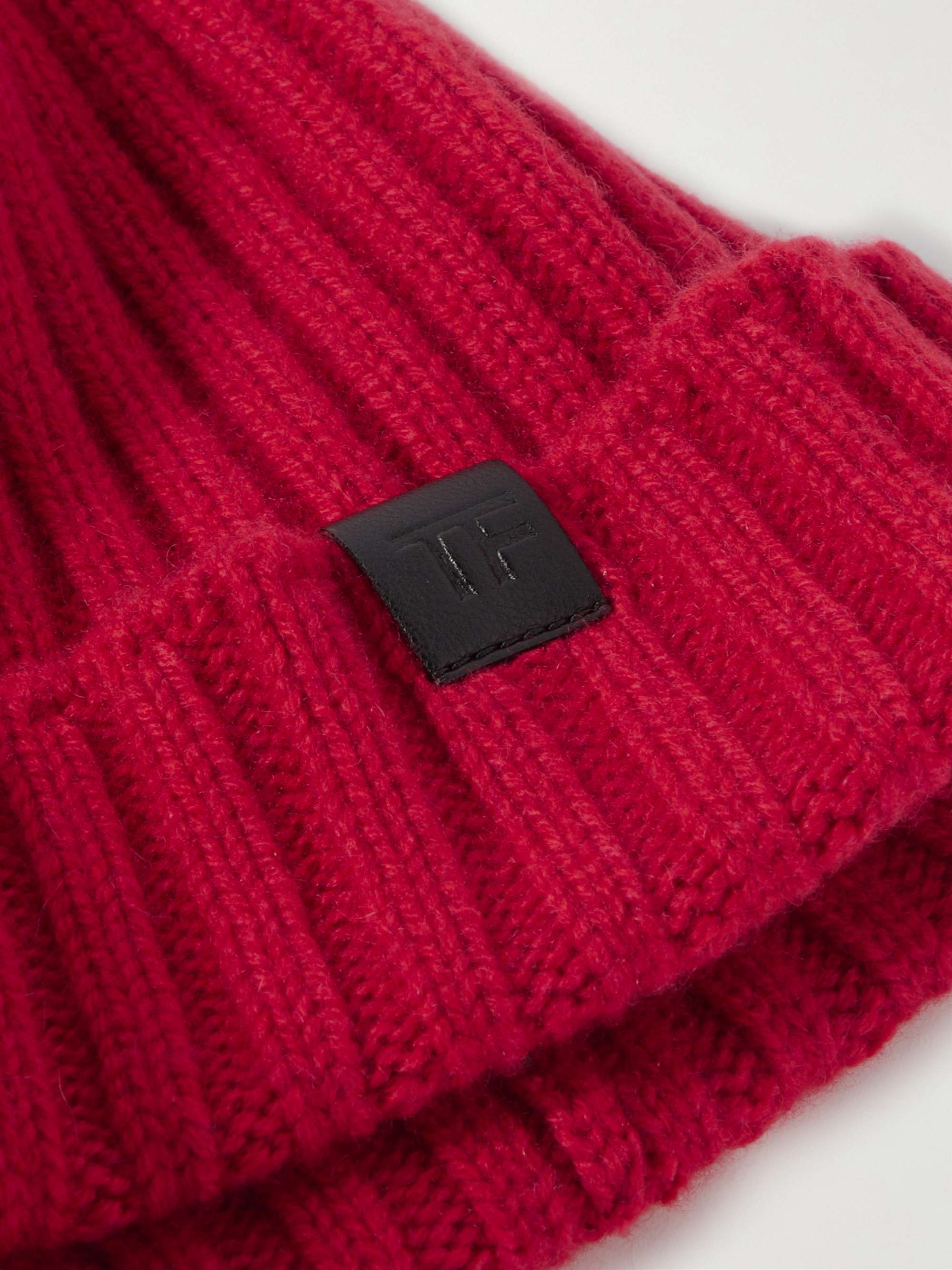 TOM FORD Ribbed Cashmere Beanie