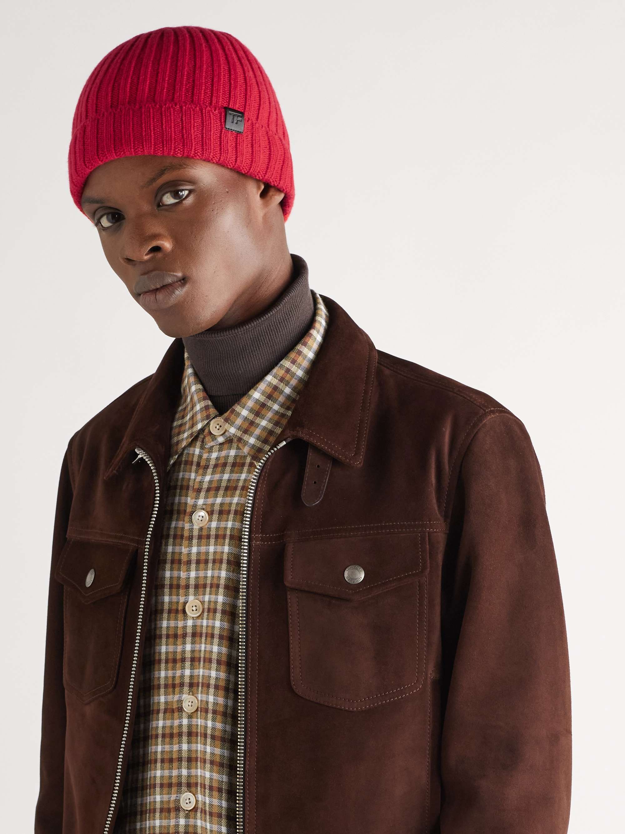 TOM FORD Ribbed Cashmere Beanie