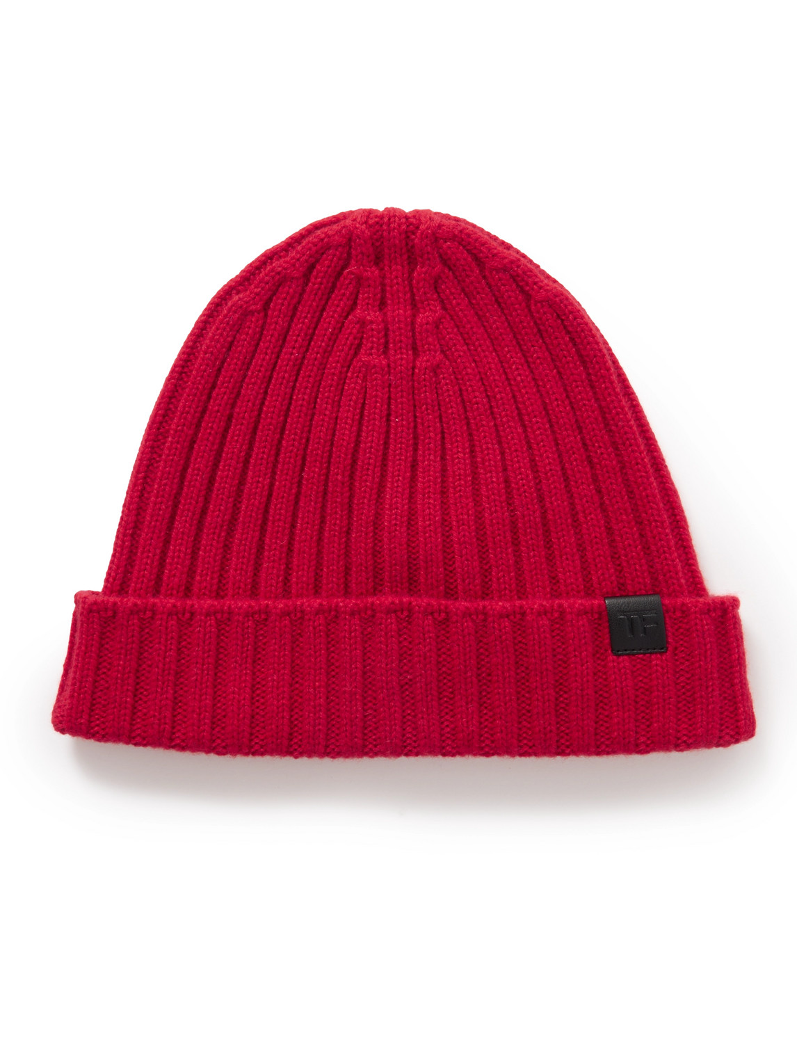 TOM FORD RIBBED CASHMERE BEANIE