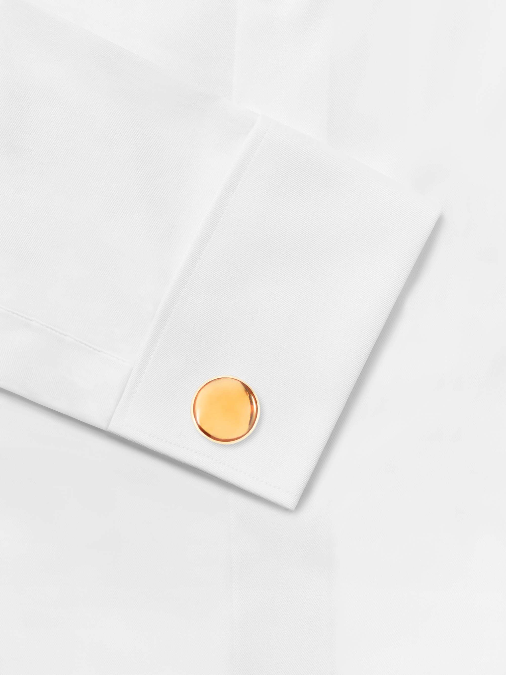 TOM FORD Gold Quartz Cufflinks