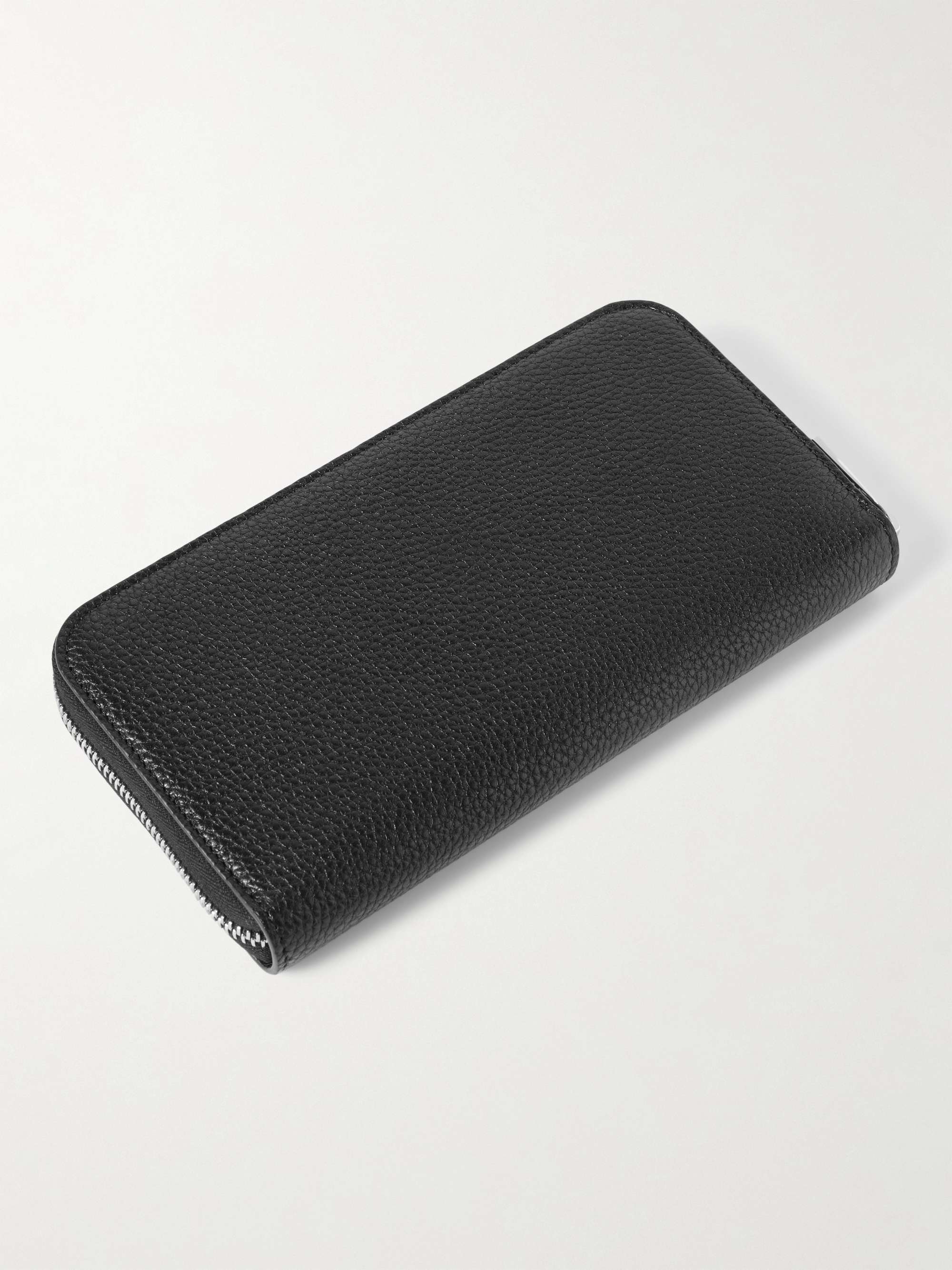 TOM FORD Full-Grain Leather Zip-Around Wallet