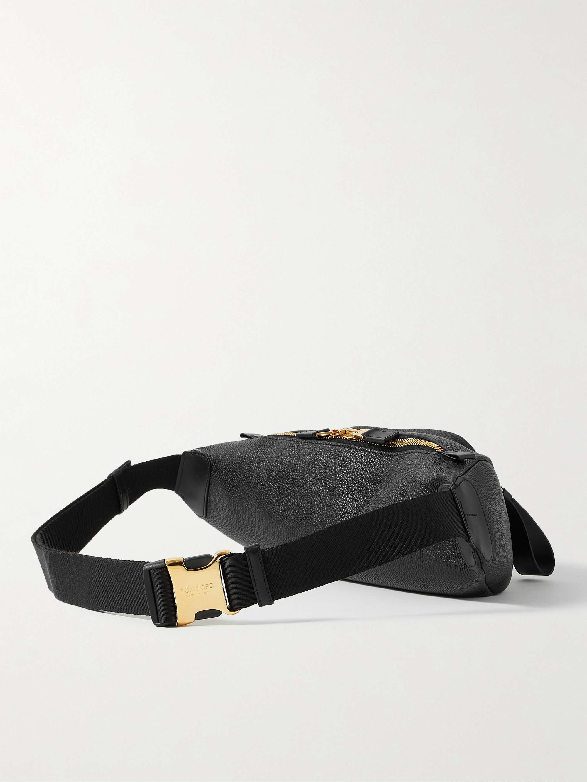 TOM FORD Full-Grain Leather Belt Bag