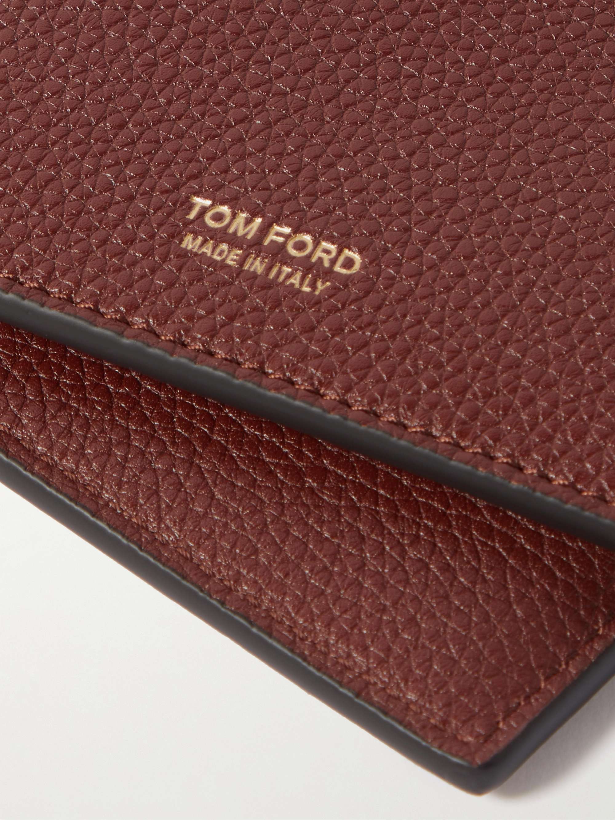 TOM FORD Full-Grain Leather Billfold Wallet