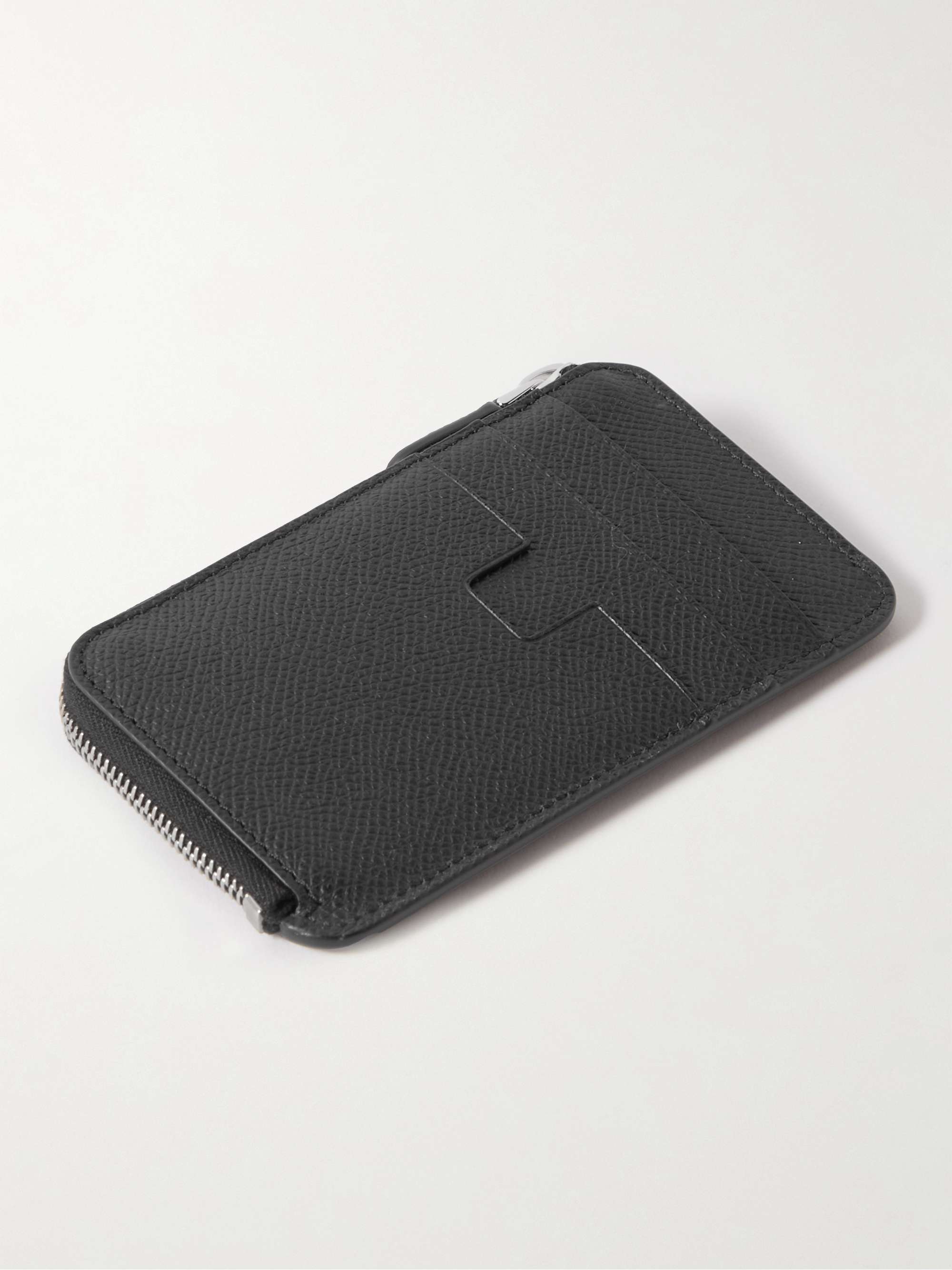 TOM FORD Full-Grain Leather Zip-Around Wallet