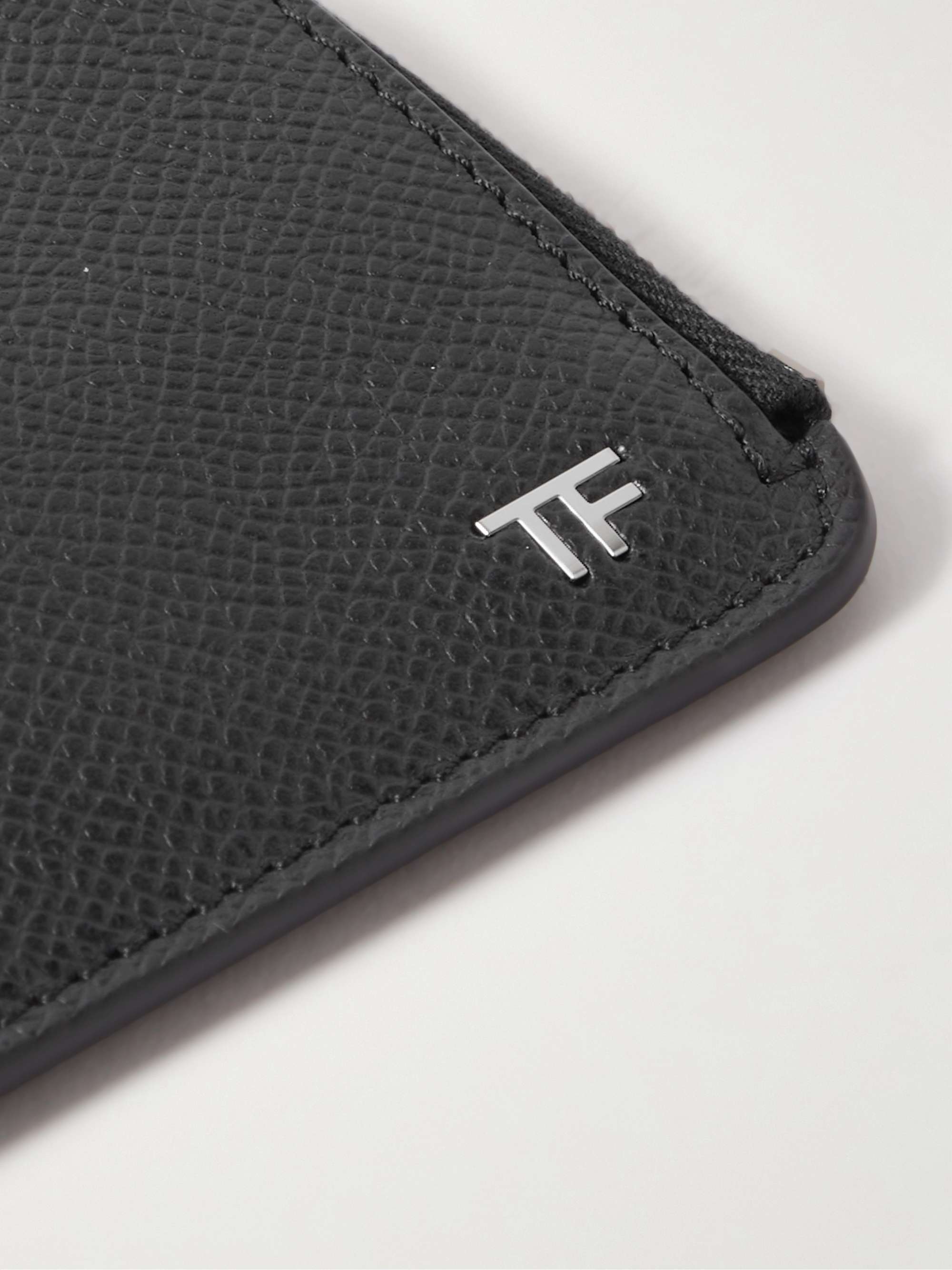 TOM FORD Full-Grain Leather Zip-Around Wallet