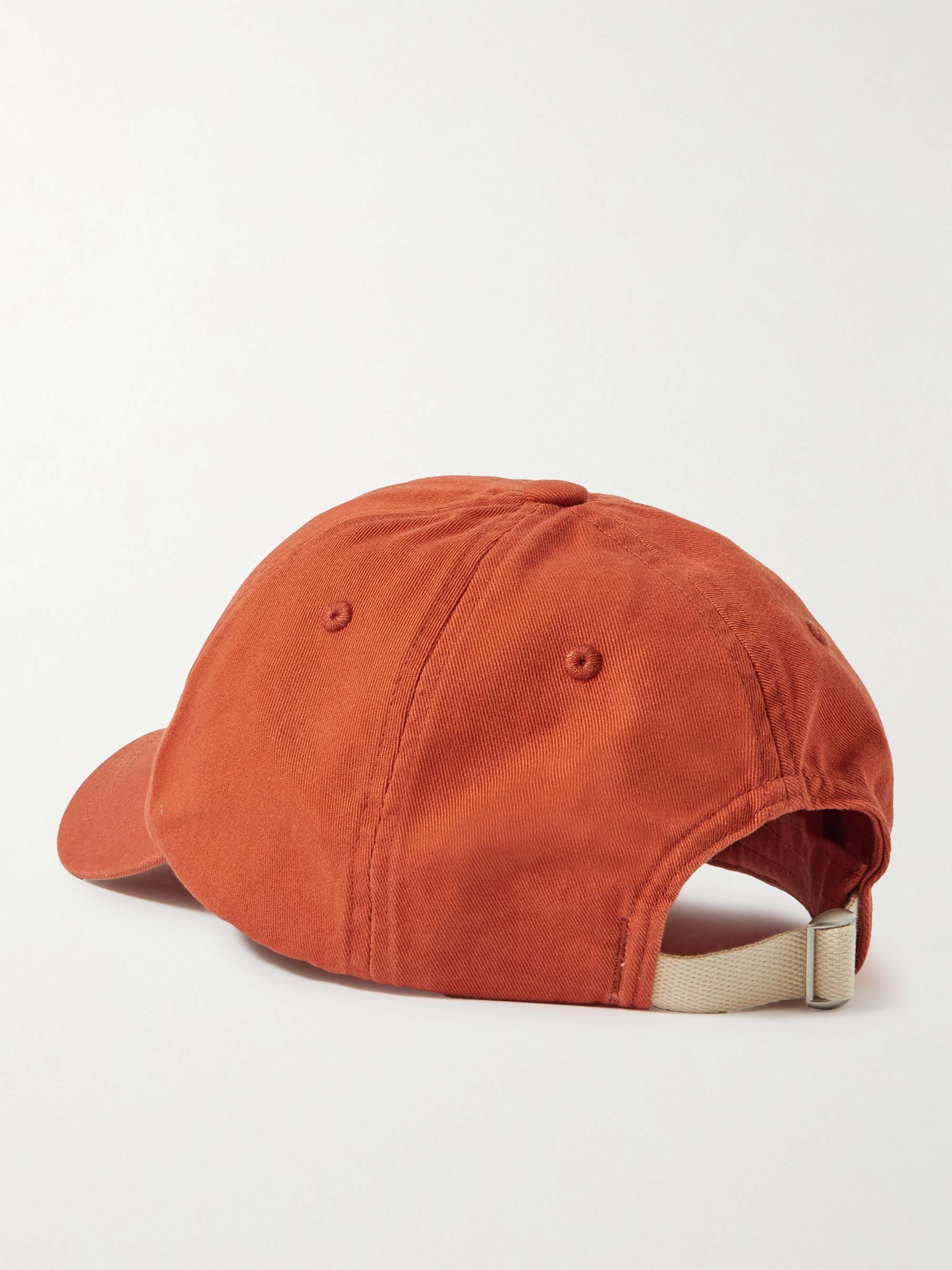 ACNE STUDIOS Carliy Embroidered Cotton-Twill Baseball Cap