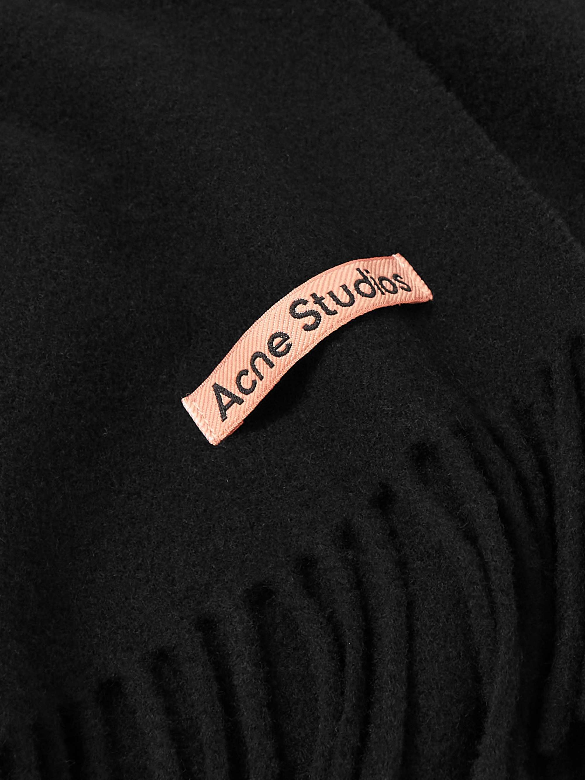 ACNE STUDIOS Canada Skinny Wool Scarf