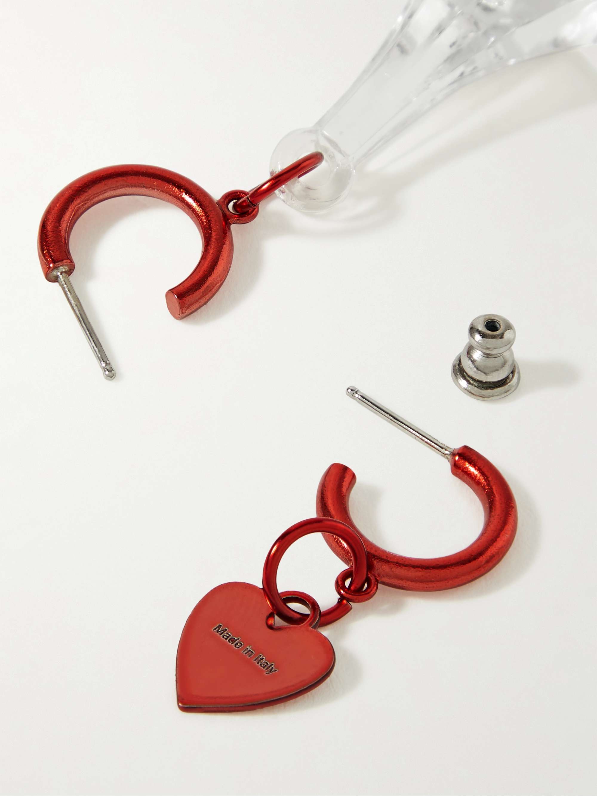 ACNE STUDIOS Attiko Silver-Tone Crystal Earrings