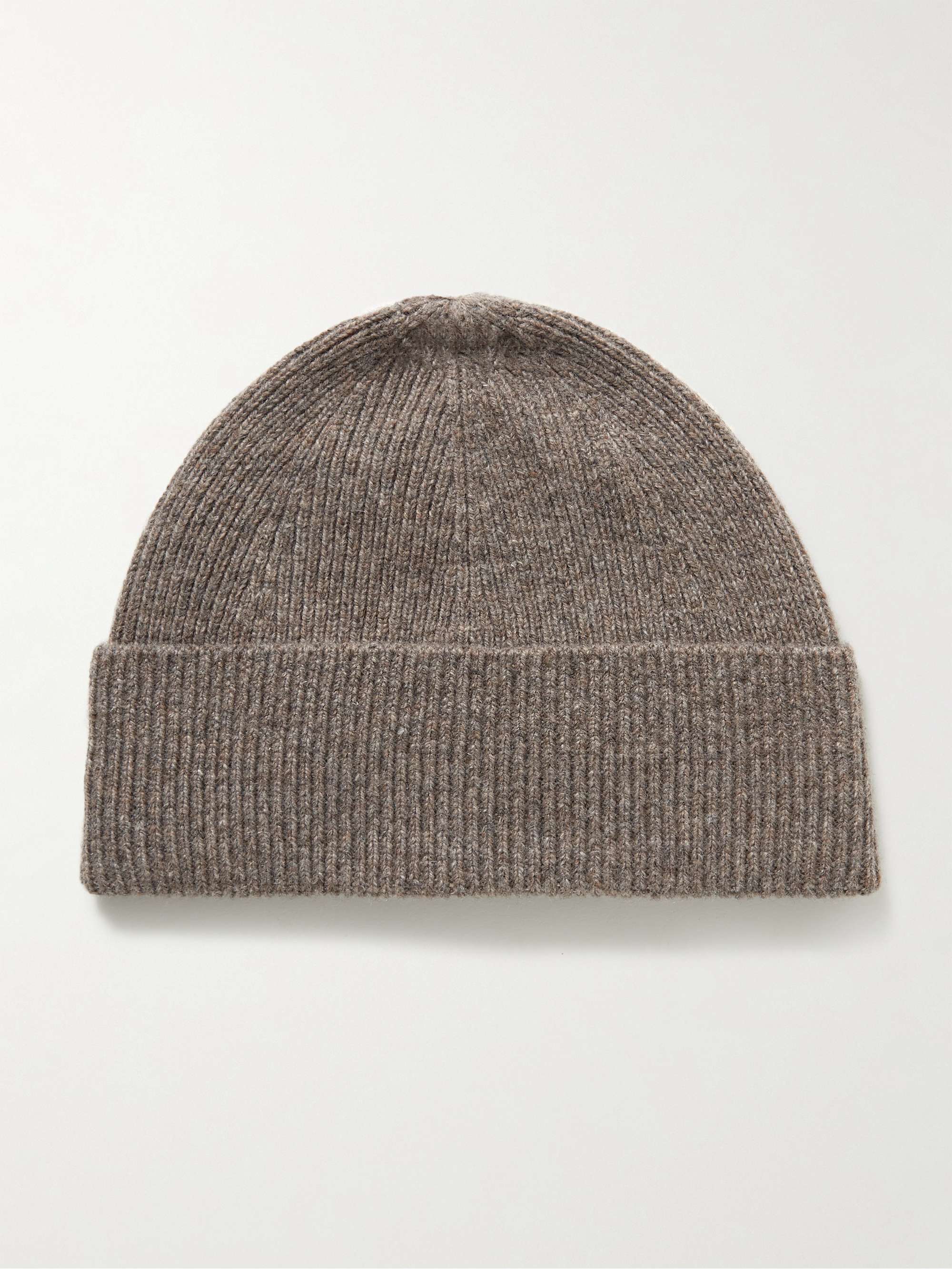 ACNE STUDIOS Ribbed Wool and Cashmere-Blend Beanie