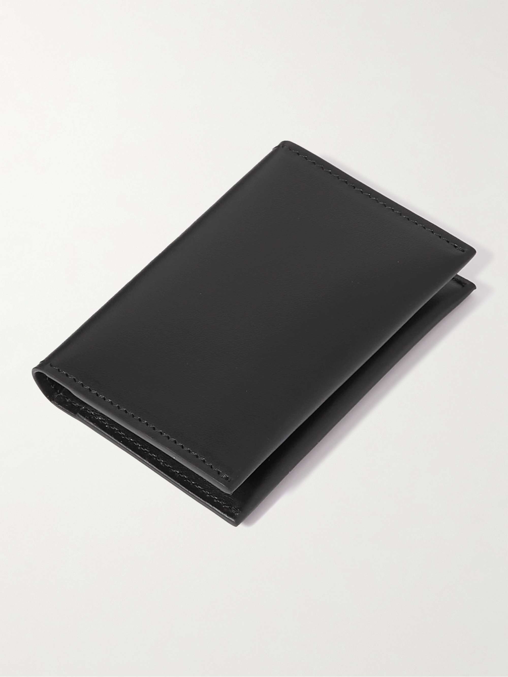 ACNE STUDIOS Logo-Print Leather Bifold Wallet