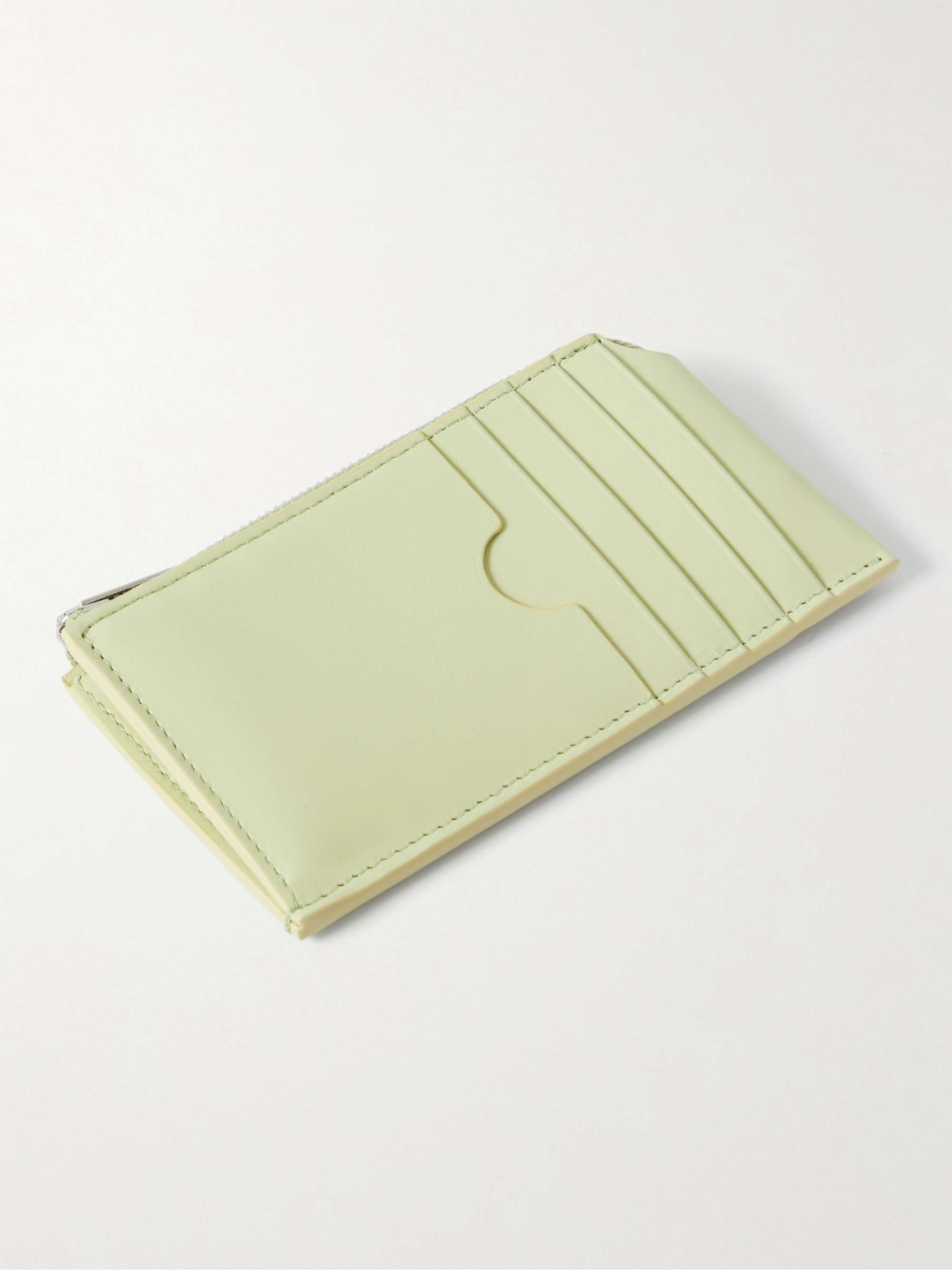 ACNE STUDIOS Logo-Print Leather Zip-Around Wallet