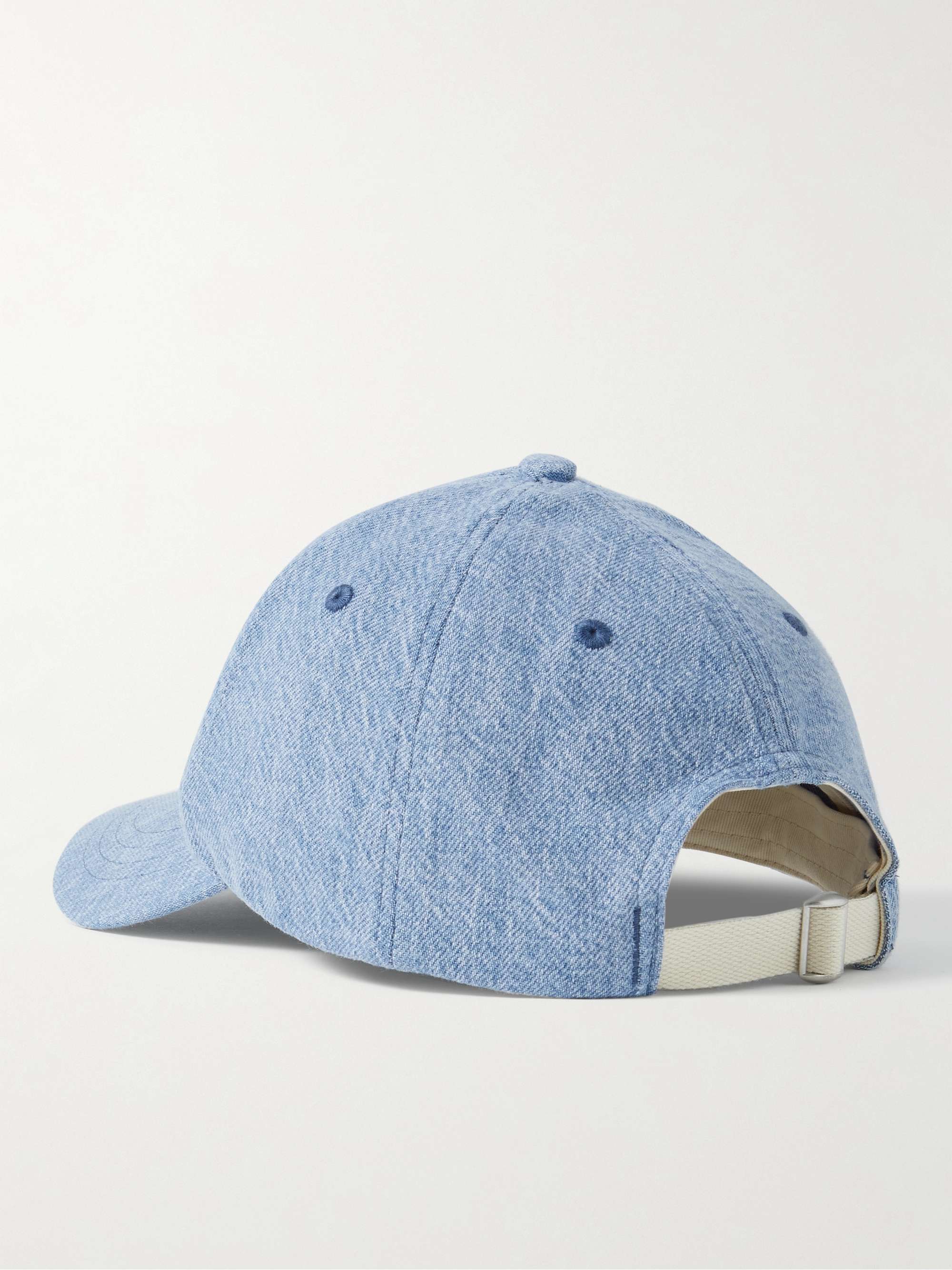 ACNE STUDIOS + Karen Kilimnik Printed Denim Baseball Cap