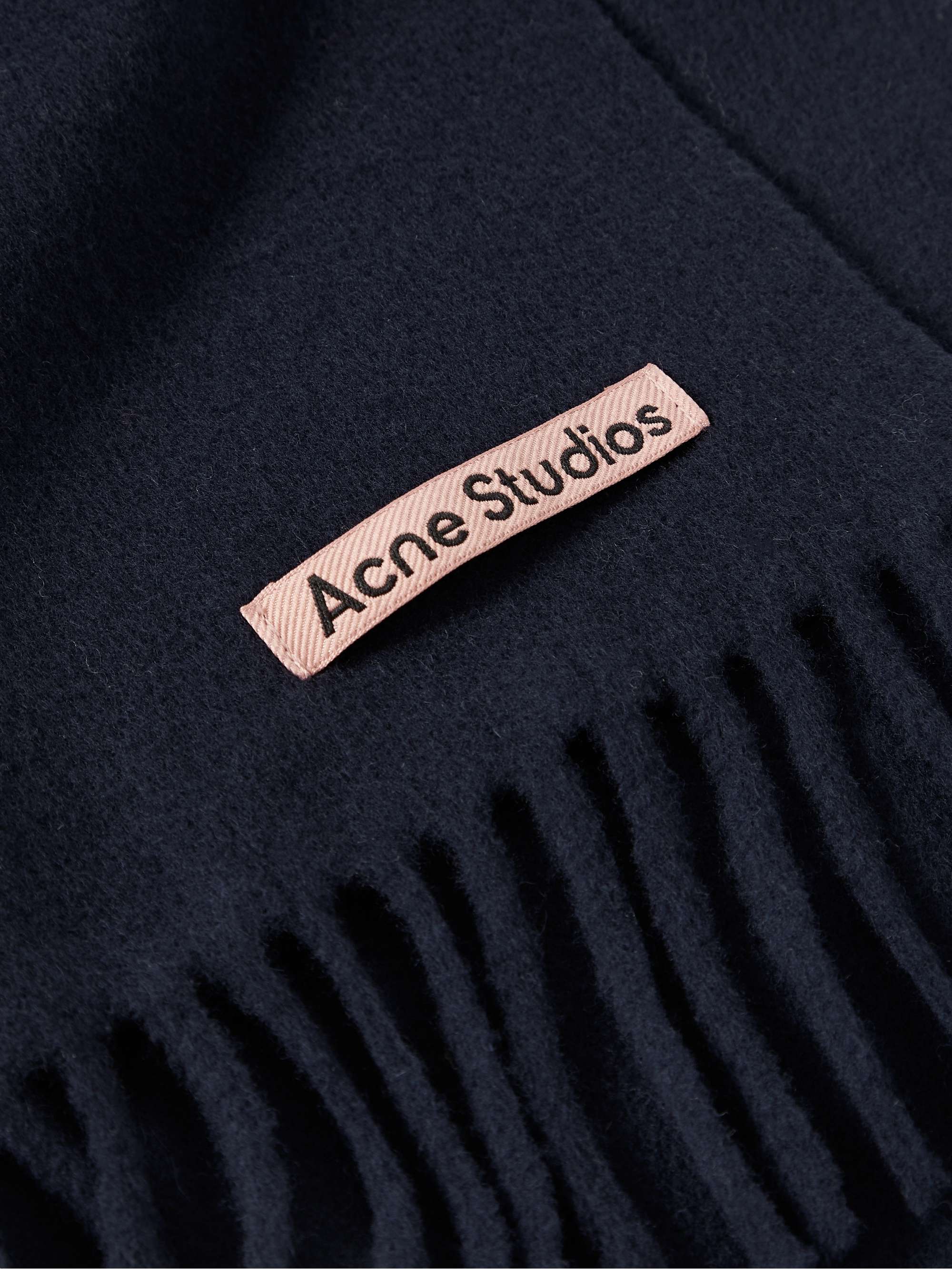 ACNE STUDIOS Canada Skinny Wool Scarf