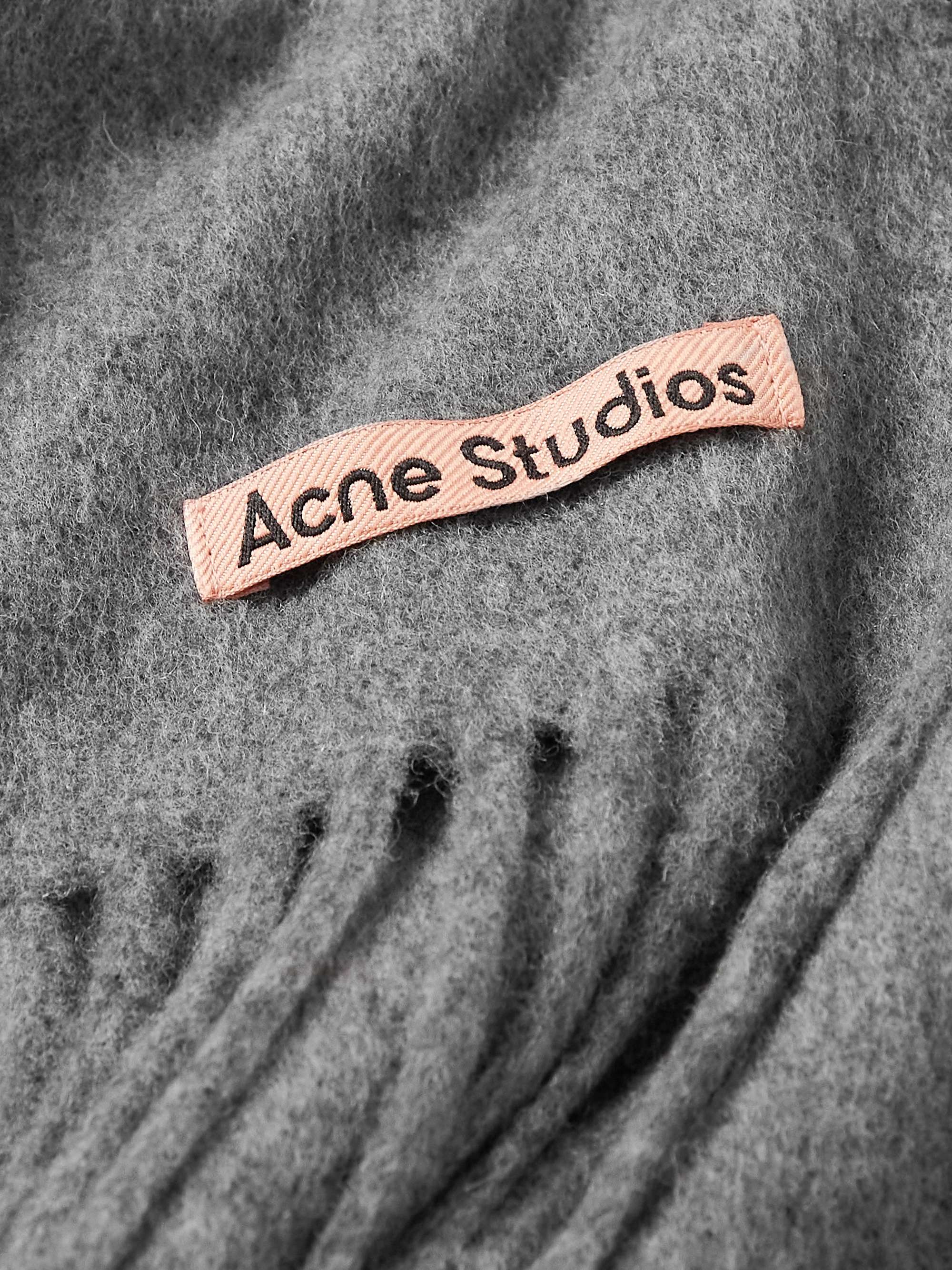 ACNE STUDIOS Canada Skinny Wool Scarf