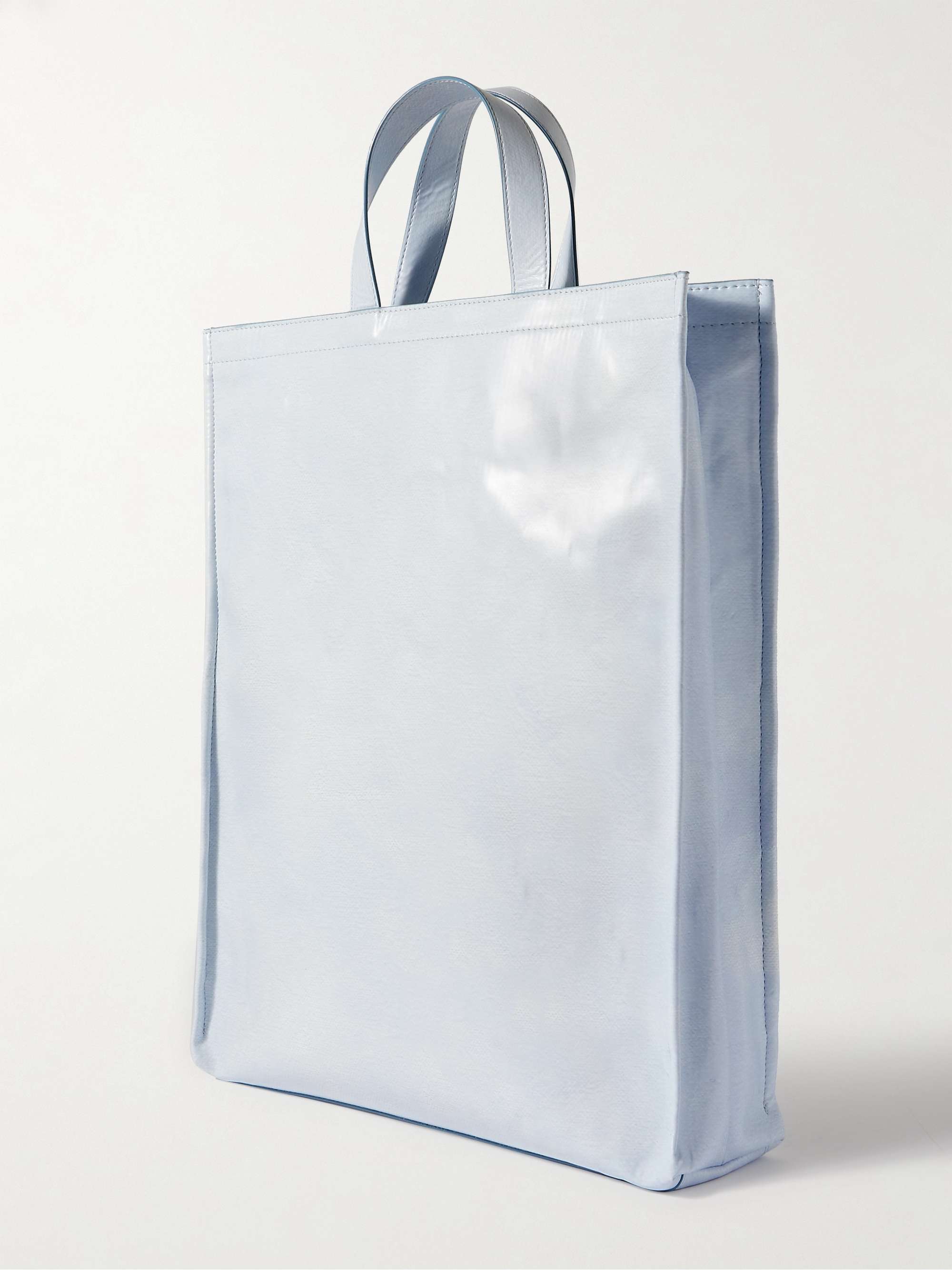 ACNE STUDIOS + Karen Kilimnik Logo-Embossed Printed Faux Leather Tote Bag